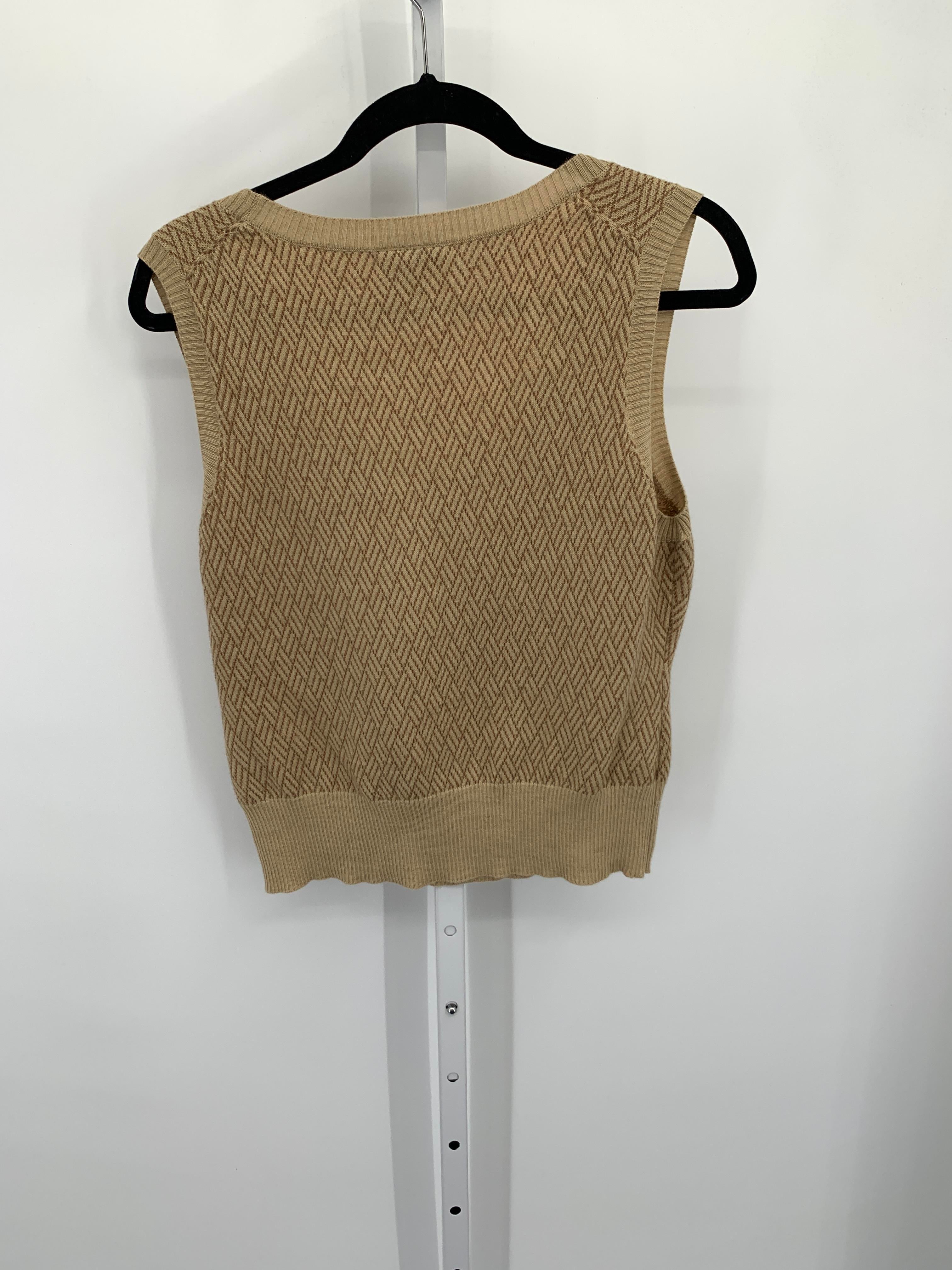 Loft Size Large Misses Sleeveless Sweater