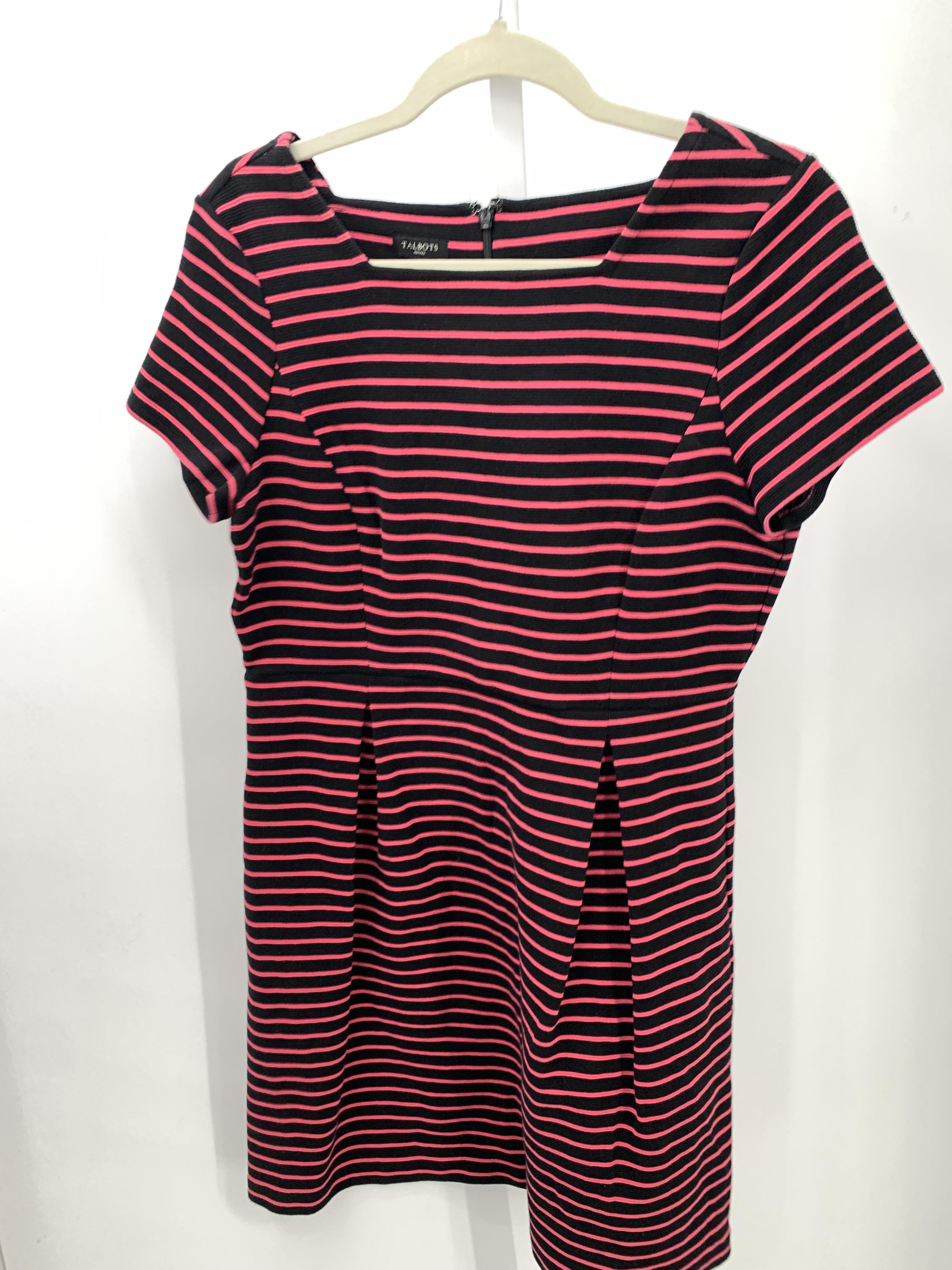 Talbots Size 10 Petite Petite Short Sleeve Dress