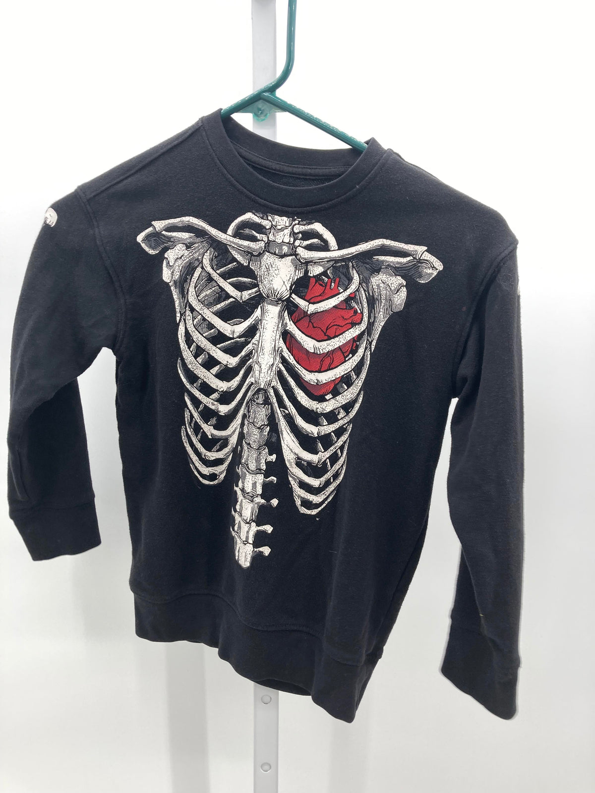 LONG SLV SHIRT RIBCAGE BONES.
