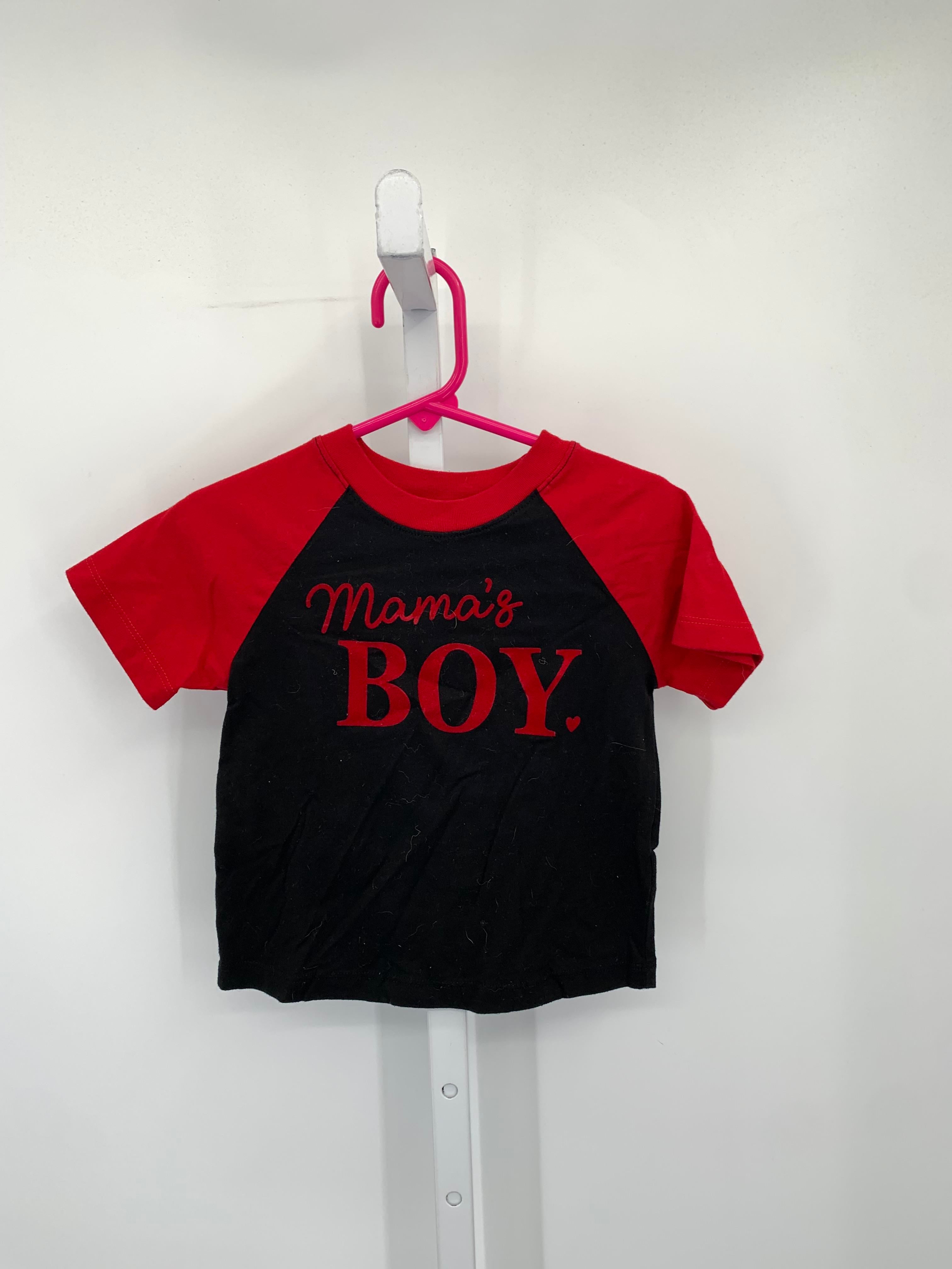 SHORT SLV SHIRT MAMA'S BOY.