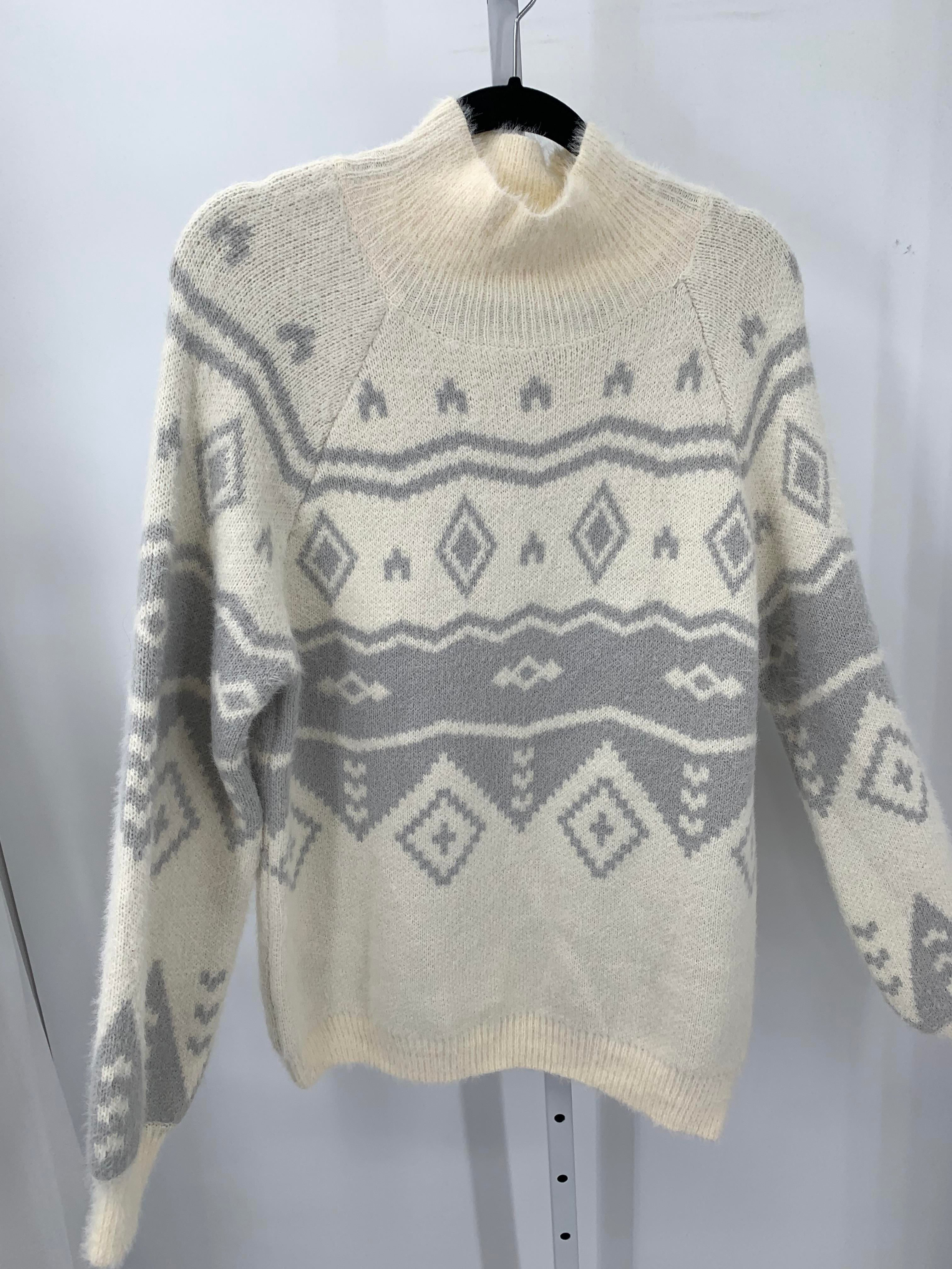 Size Medium Misses Long Slv Sweater