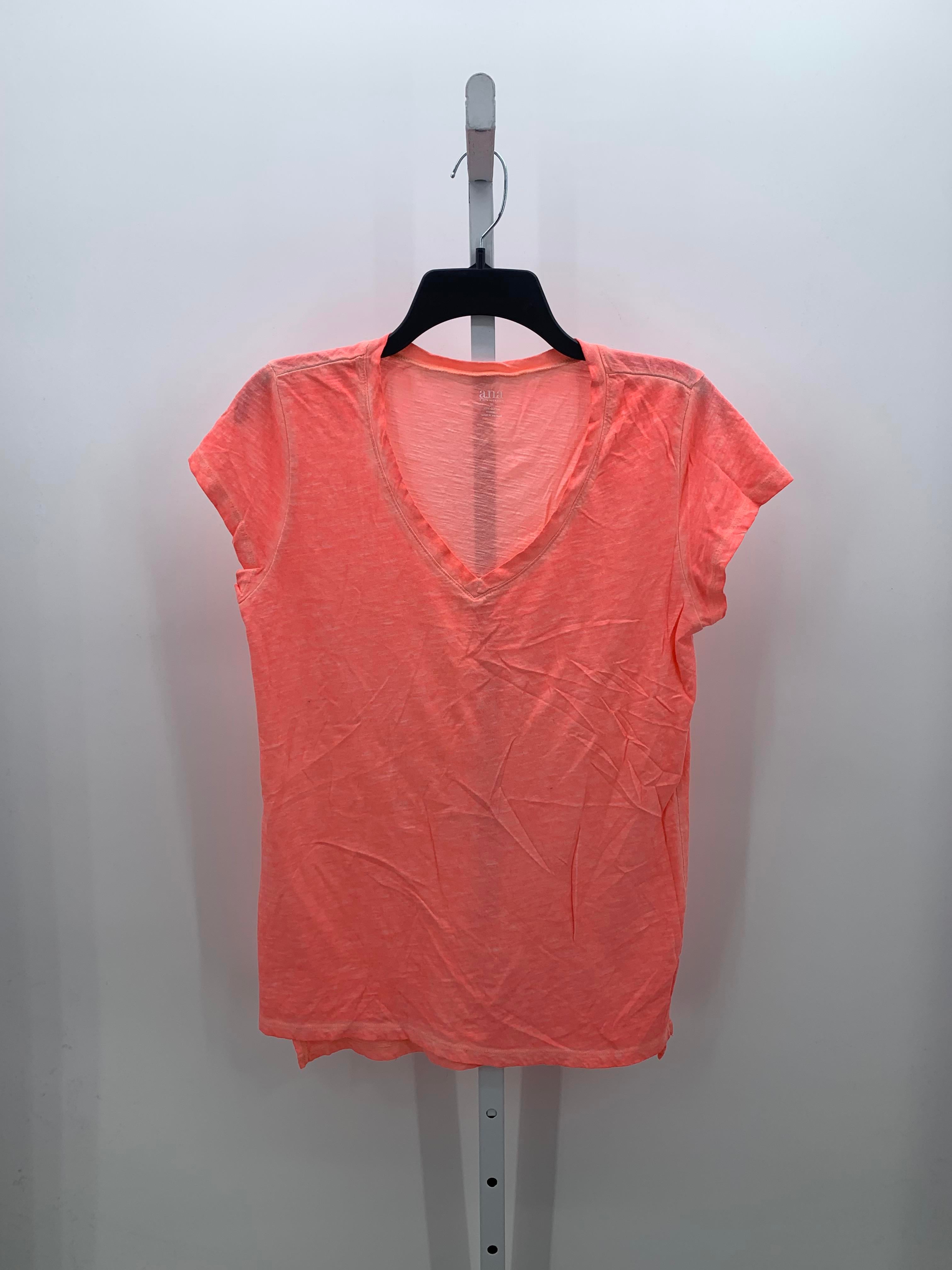 A.N.A. Size Medium Misses Short Sleeve Shirt