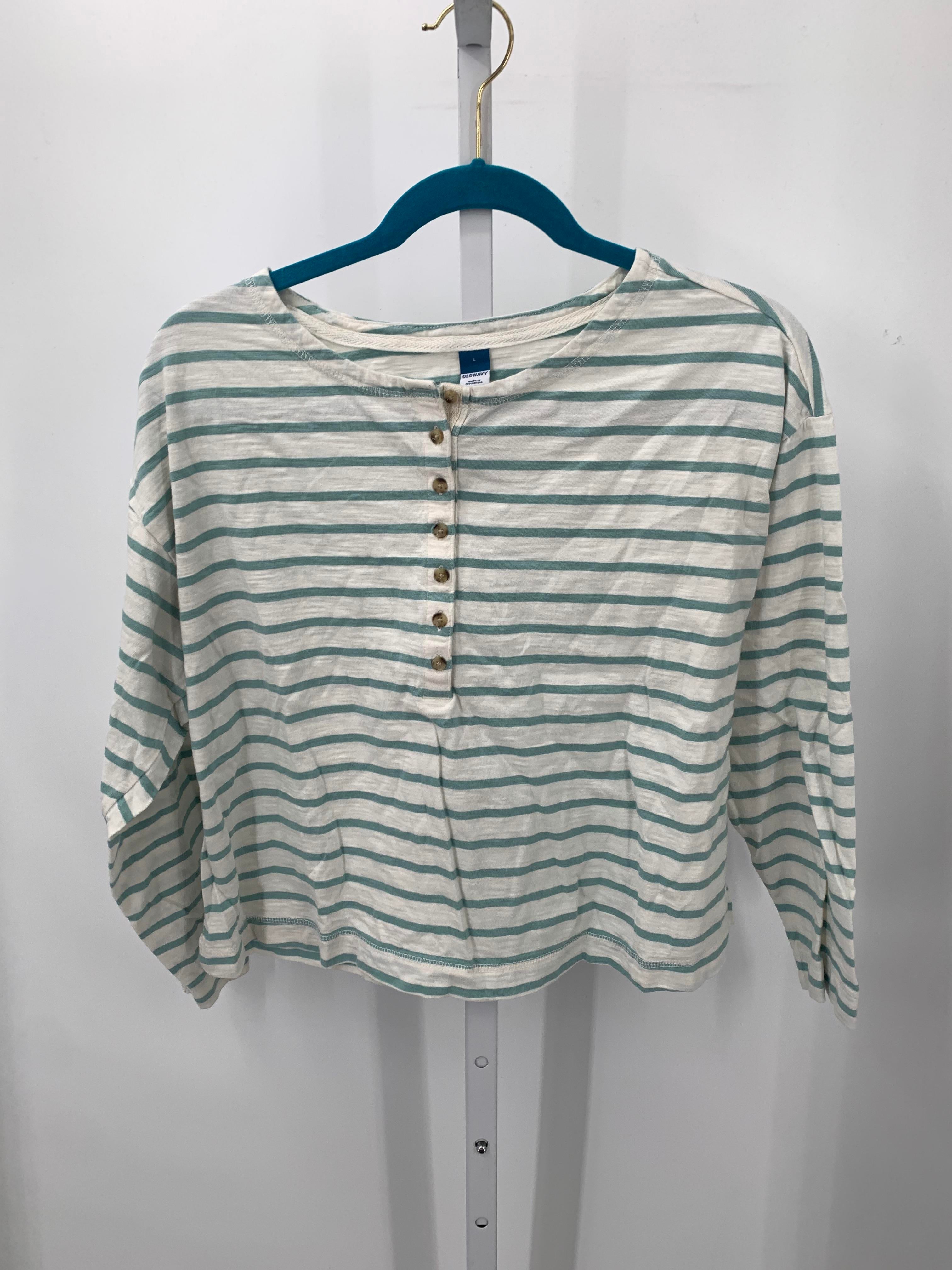 Old Navy Size Large Misses Long Sleeve Shirt