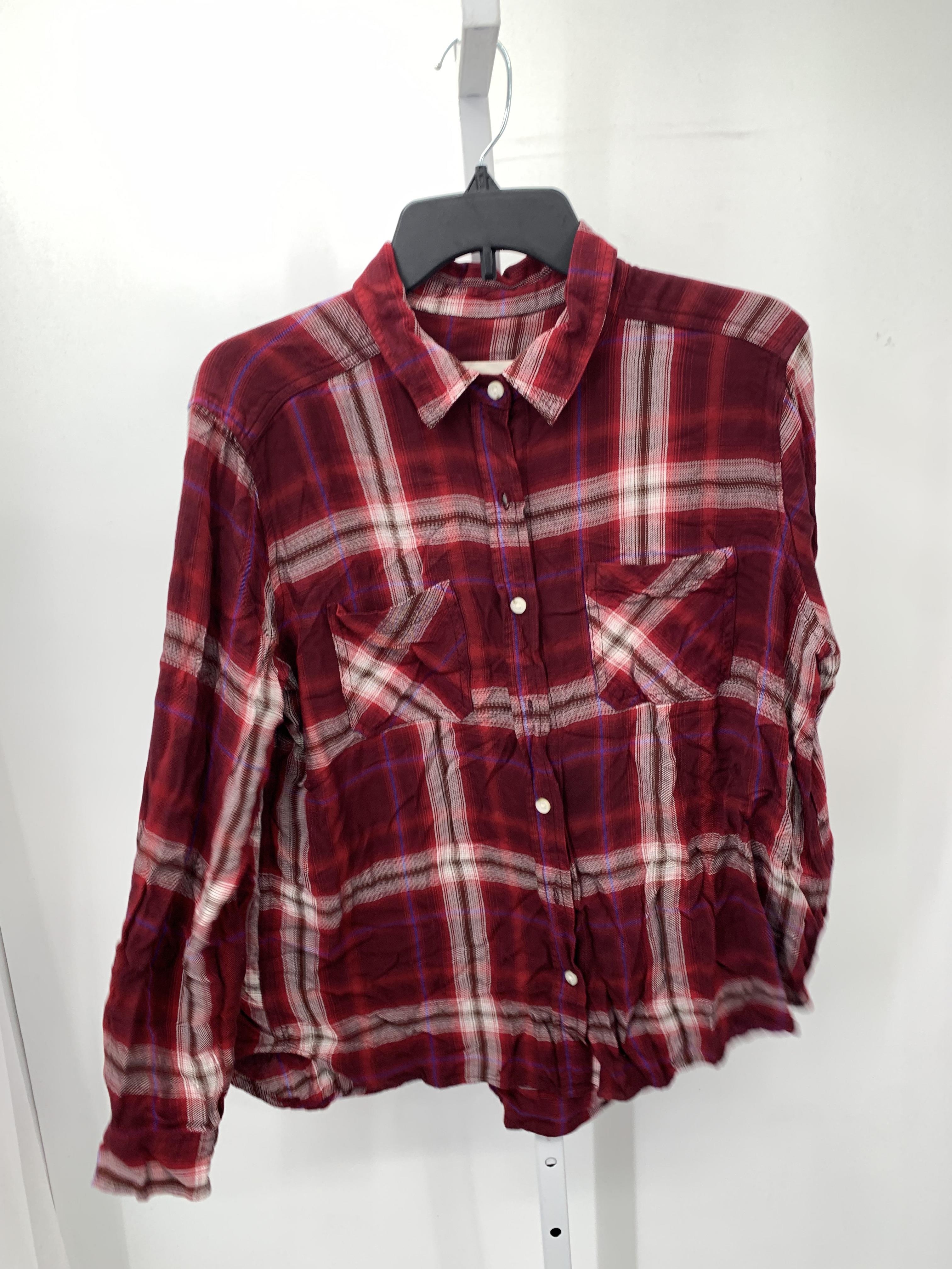Mossimo Size Large Misses Long Sleeve Shirt