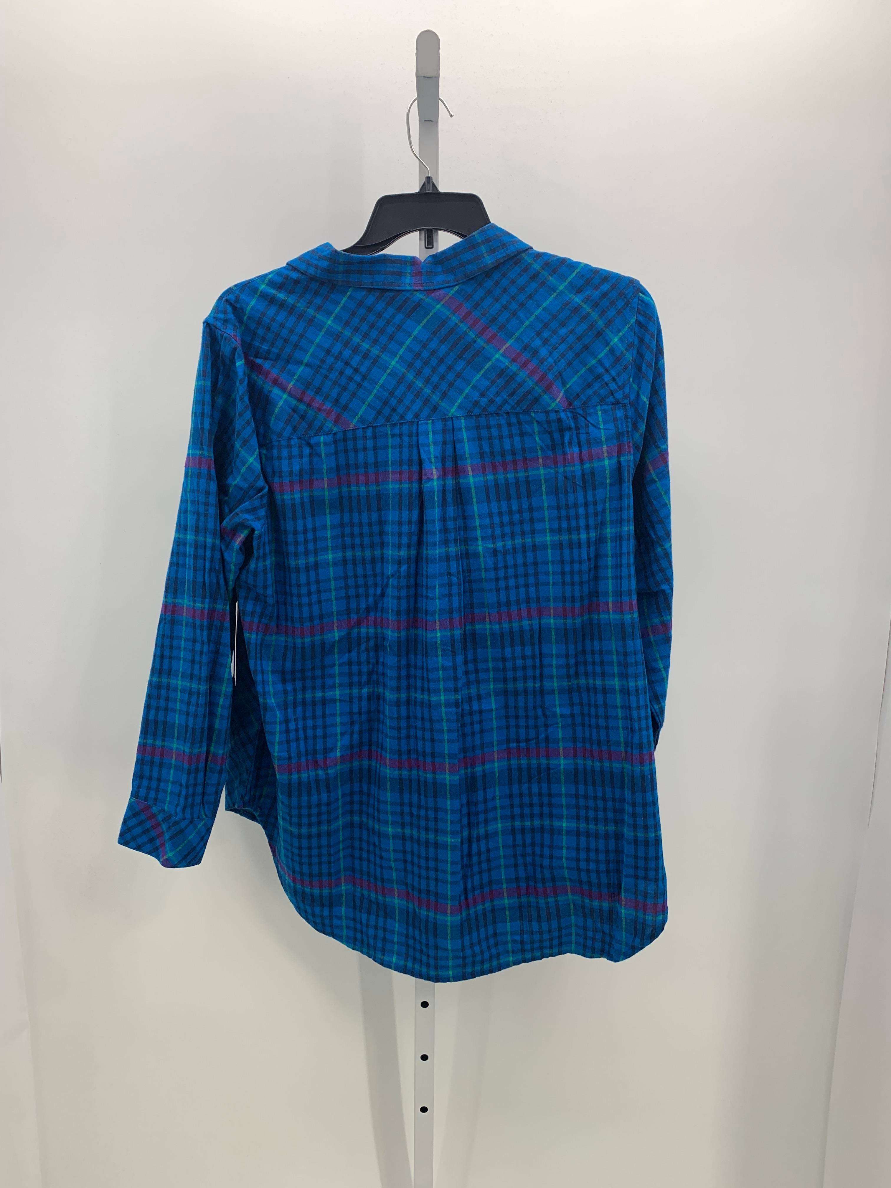 Terra & Sky Size 2X Womens Long Sleeve Shirt