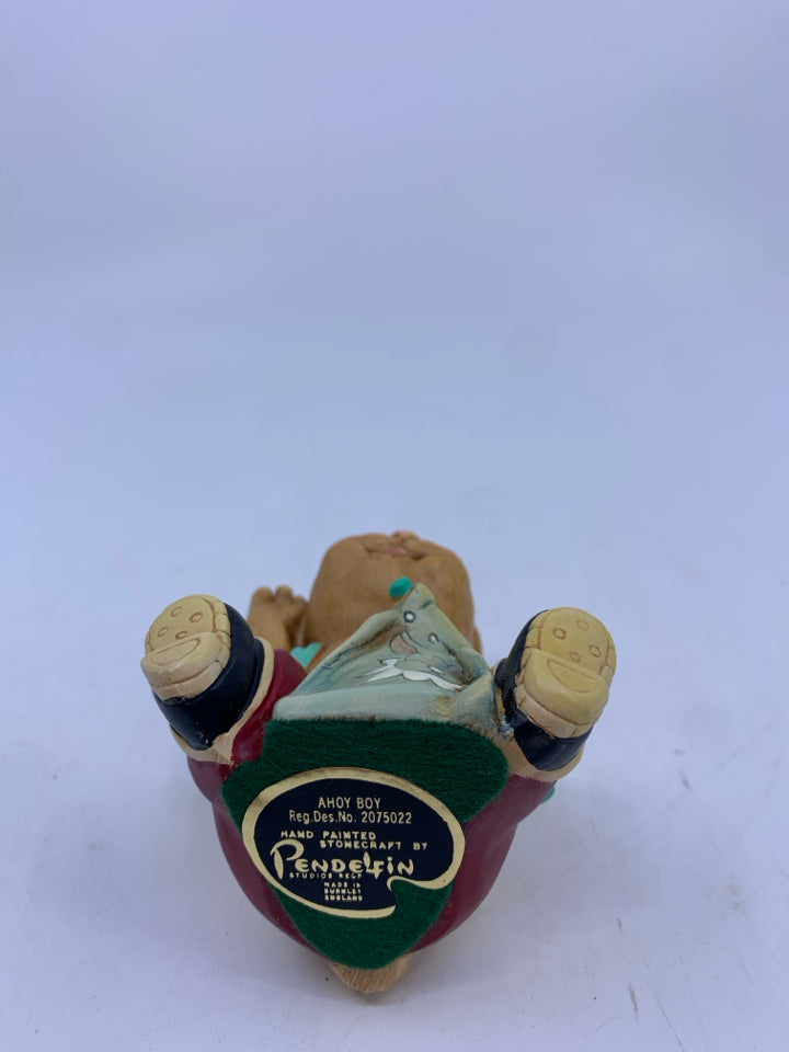 VTG PENDELFIN "AHOY" BUNNY W FLAG.