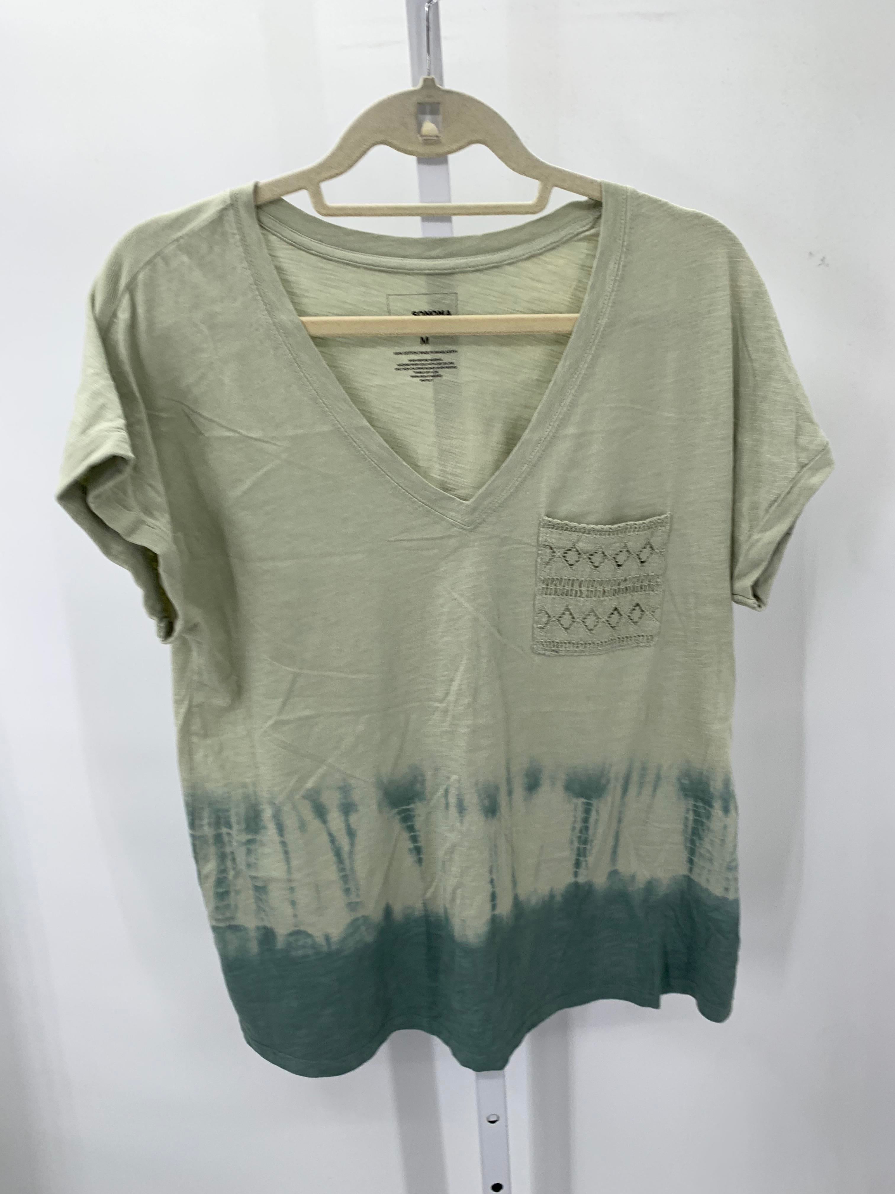Sonoma Size Medium Misses Short Sleeve Shirt