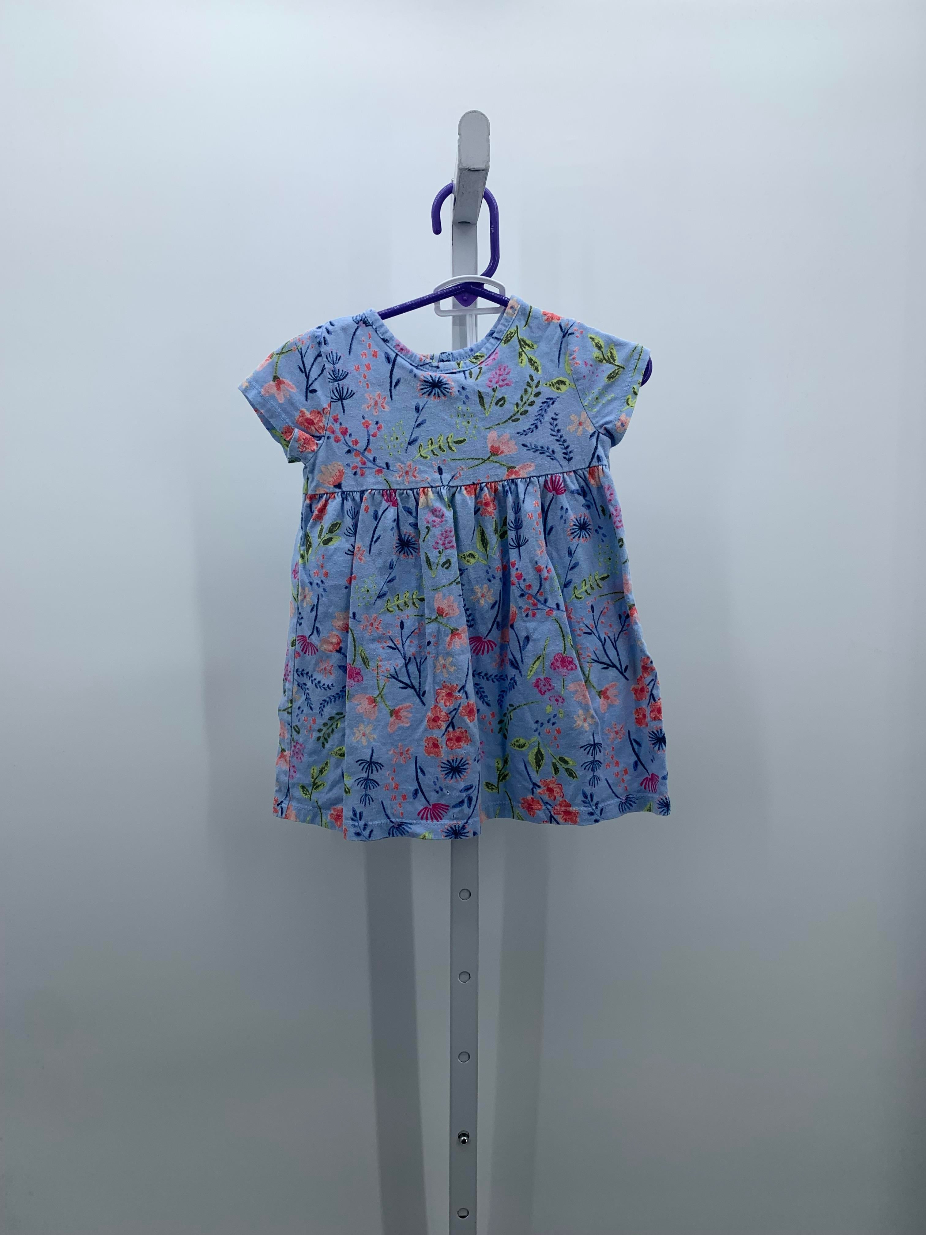 Wonder Nation Size 18 Months Girls Short Sleeve Dress
