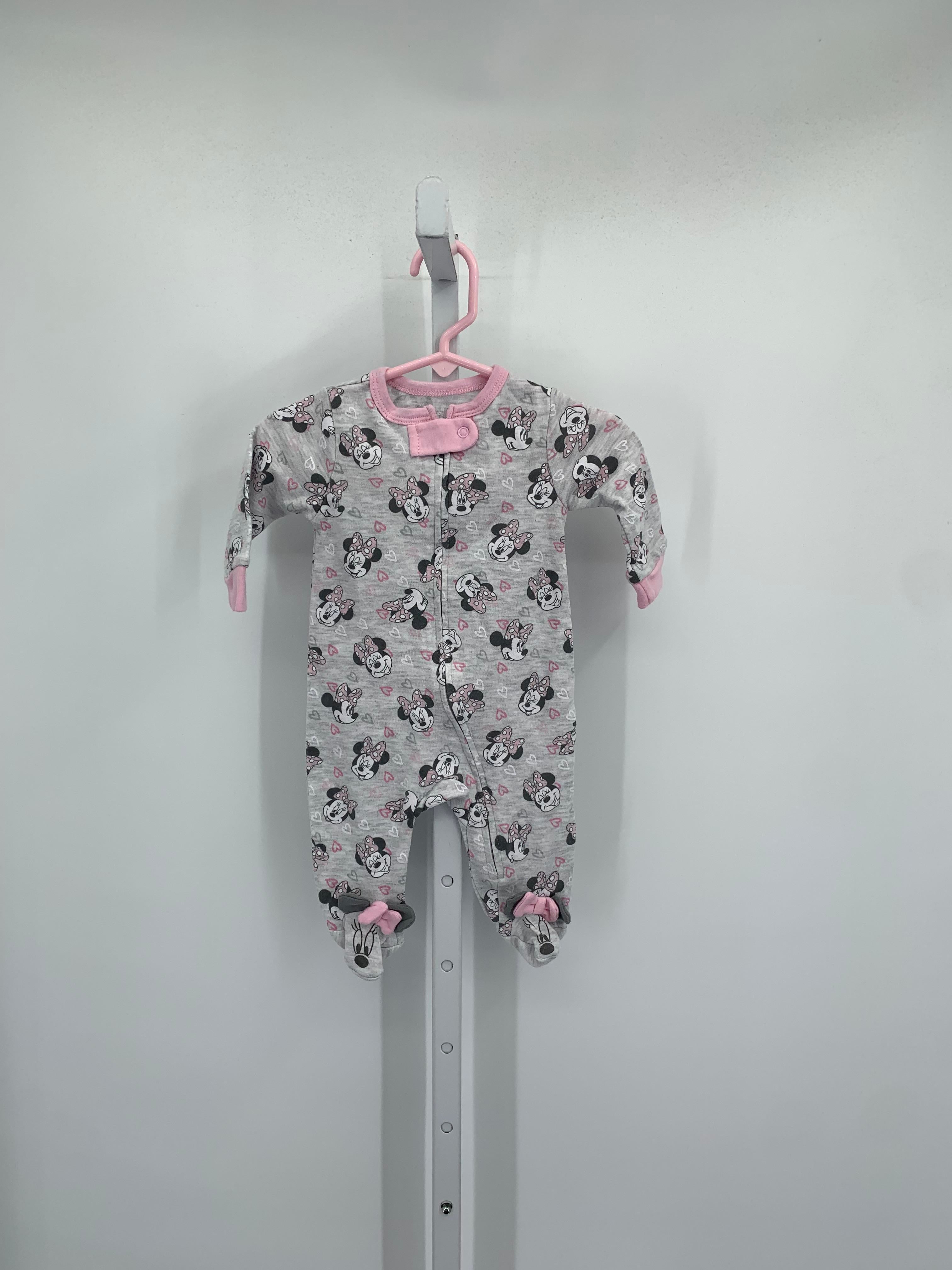 Disney Baby Size 3 Months Girls Long Slv. Romper