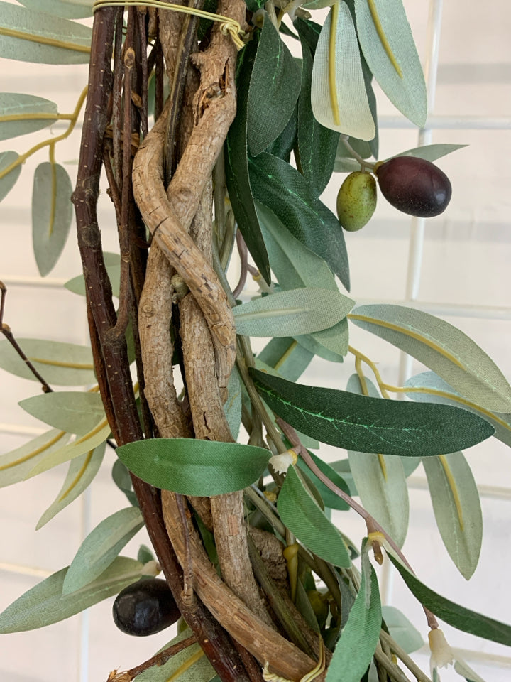 OLIVE BRANCH WREATH.
