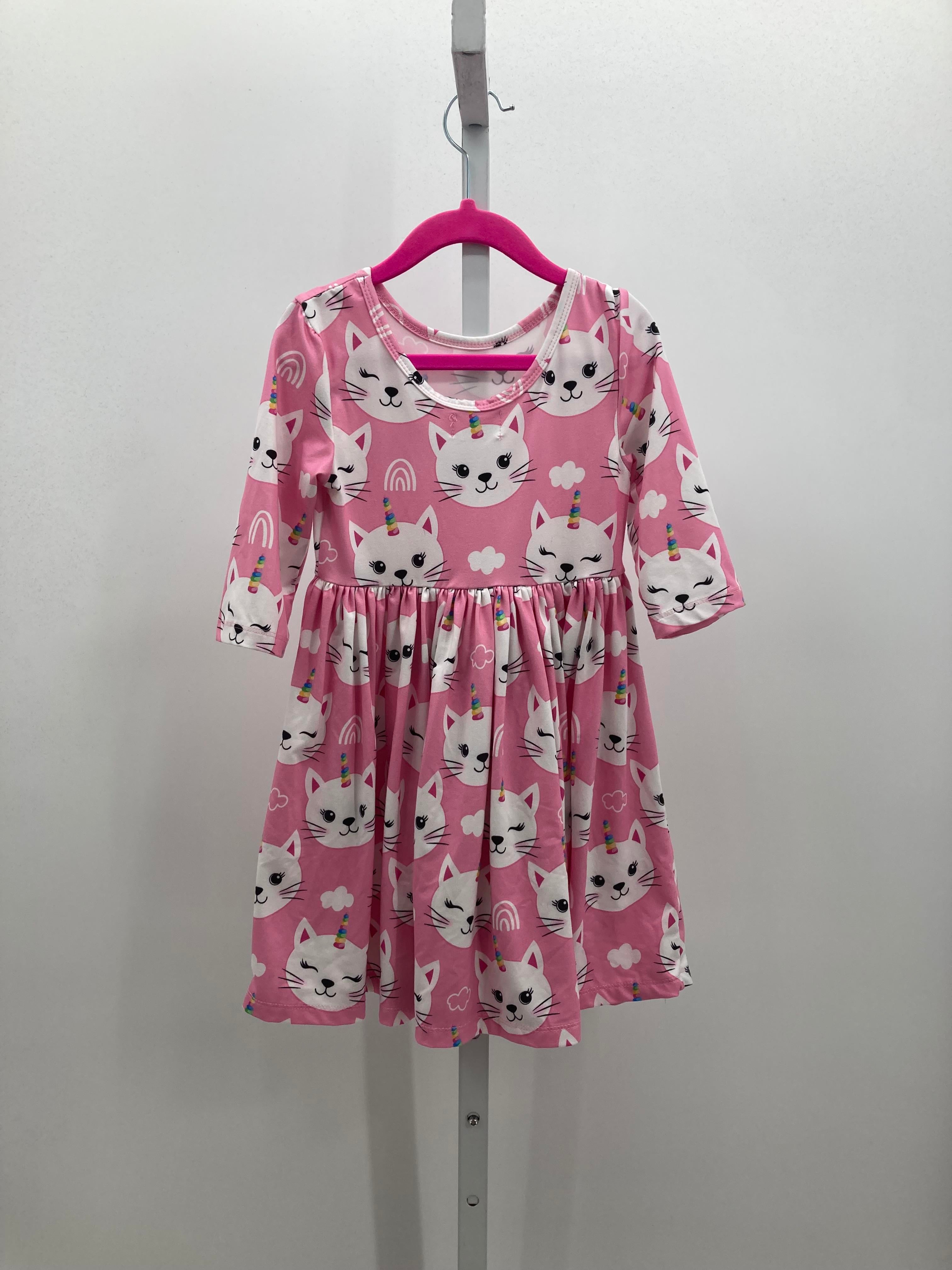 Size 4T Girls Long Sleeve Dress