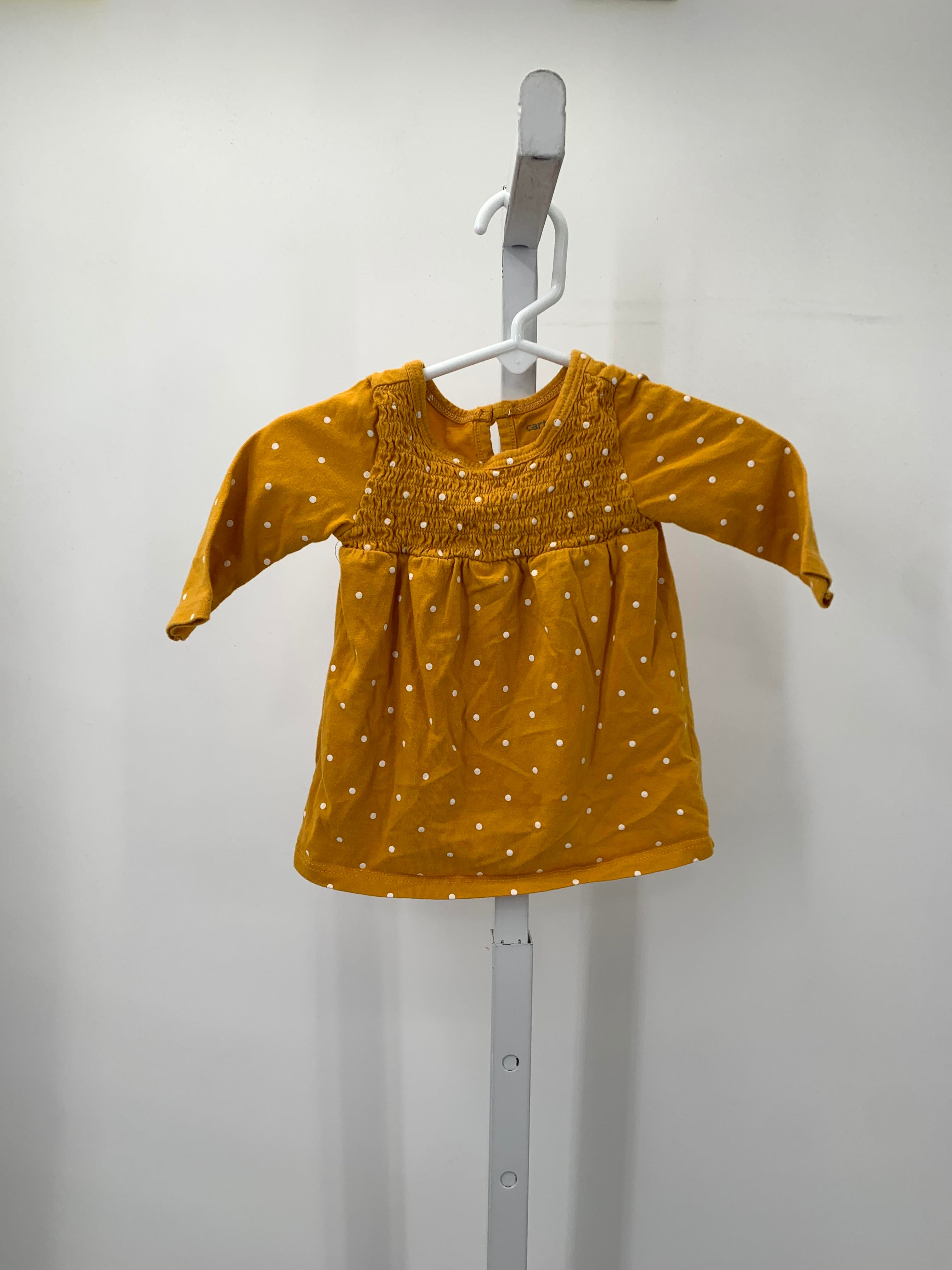 Carters Size 3 Months Girls Long Sleeve Dress