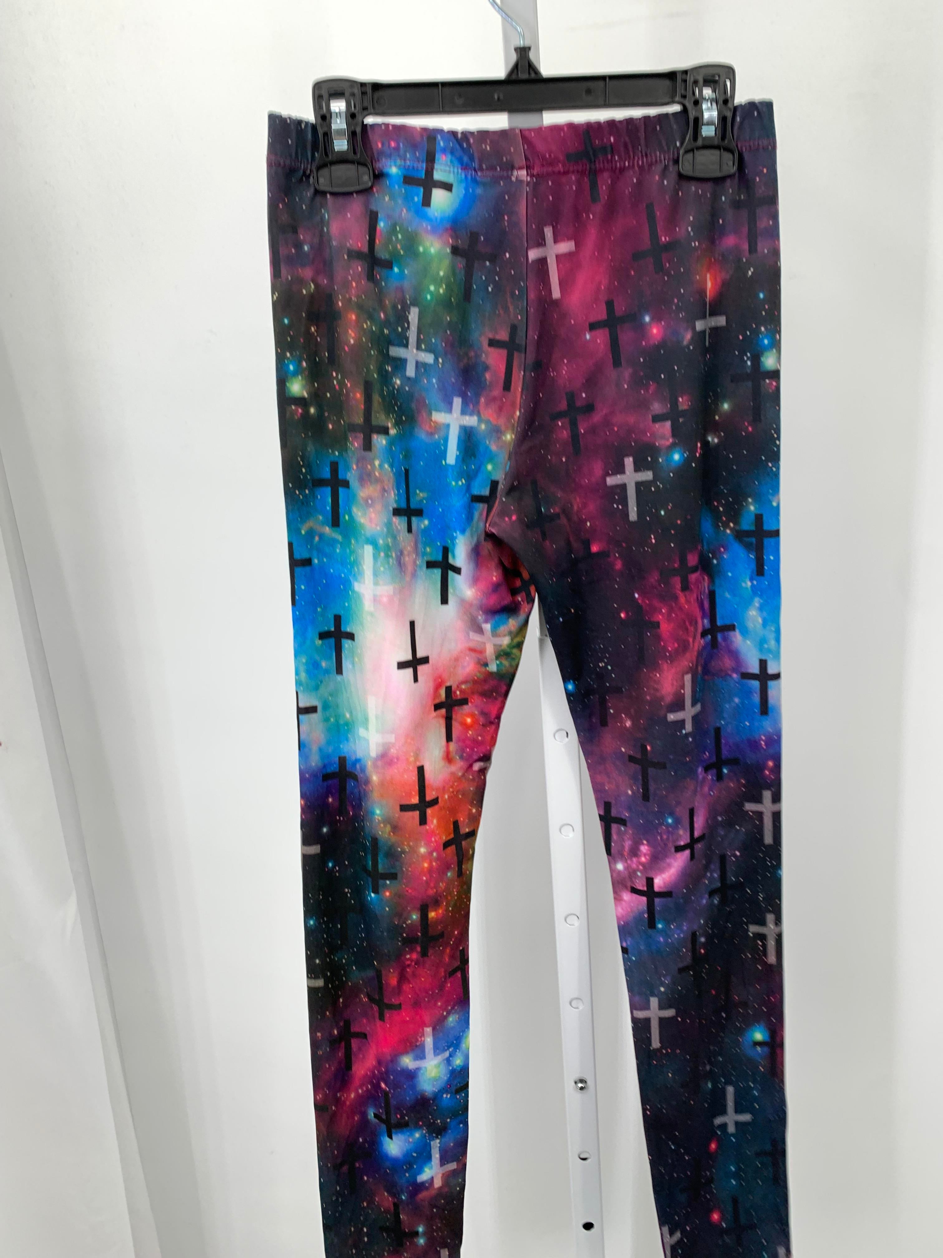 Rainbow Size Medium Juniors Leggings