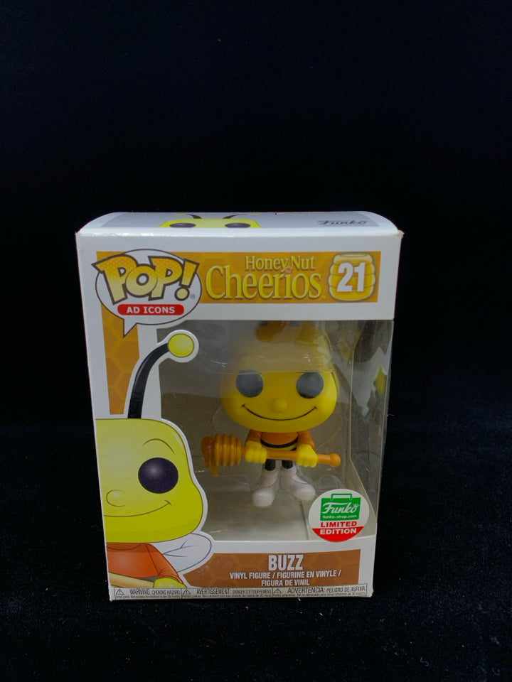 FUNKO POP BUZZ HONEY NUT CHEERIOS #21 FIGURINE.