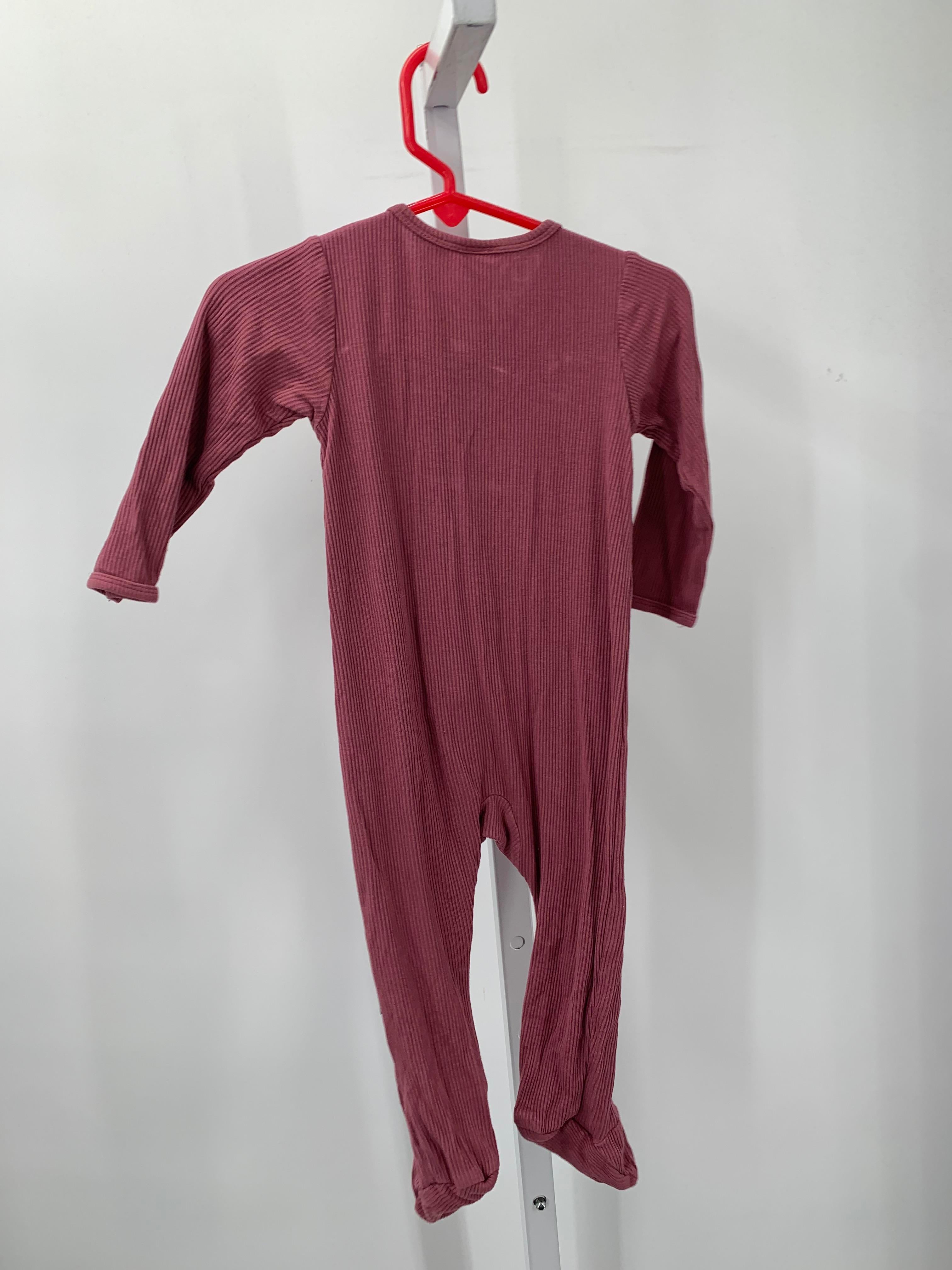 Modern Moments Size 6-9 mon Girls Long Slv. Romper