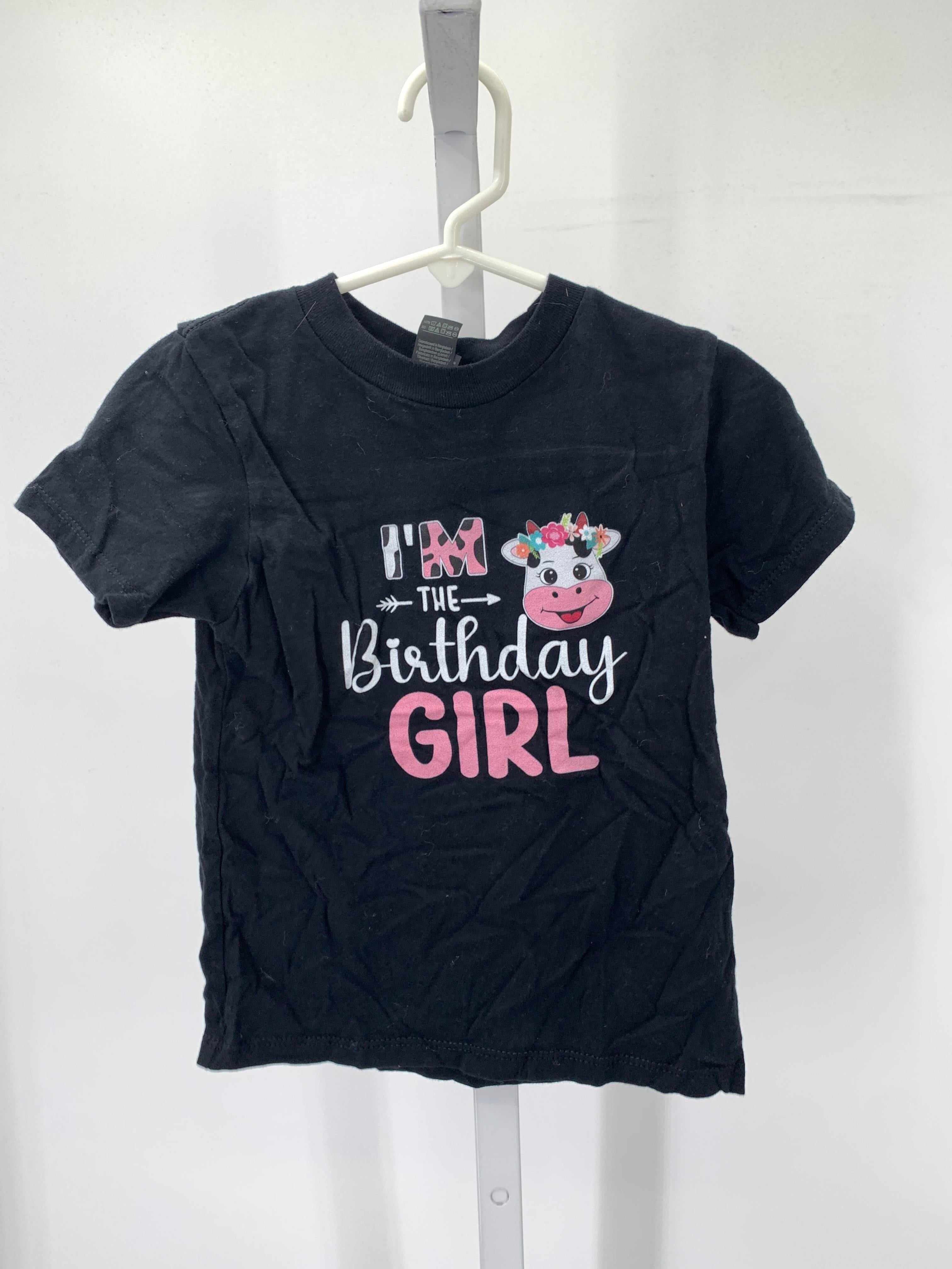 Gildan Size 3T Girls Short Sleeve Shirt
