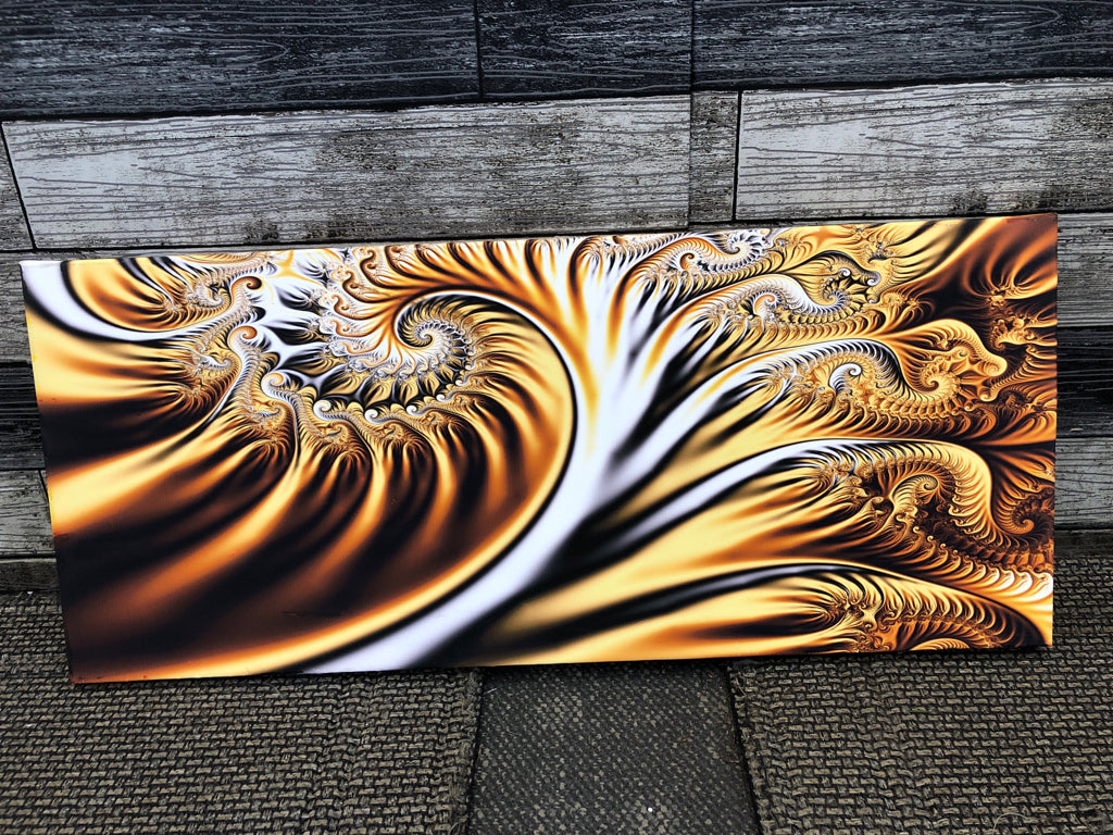 SWIRL ABSTRACT CANVAS WALL ART.