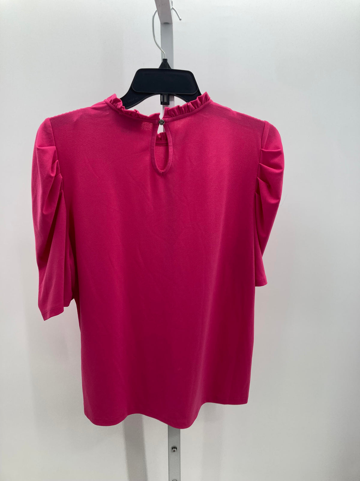 CeCe Size Large Misses Short Sleeve Shirt