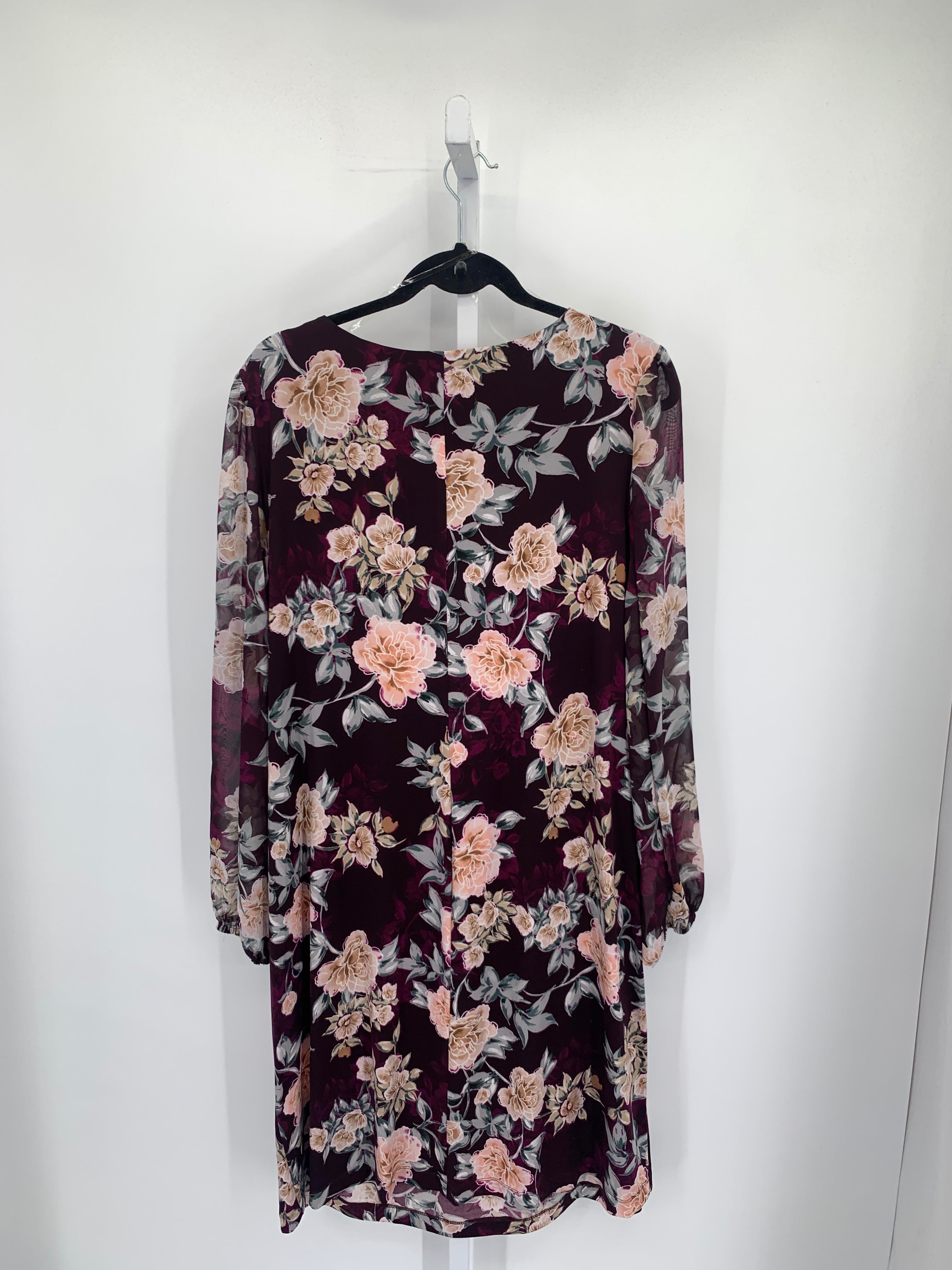 connected apparel Size 22 W Womens Long Sleeve Dress