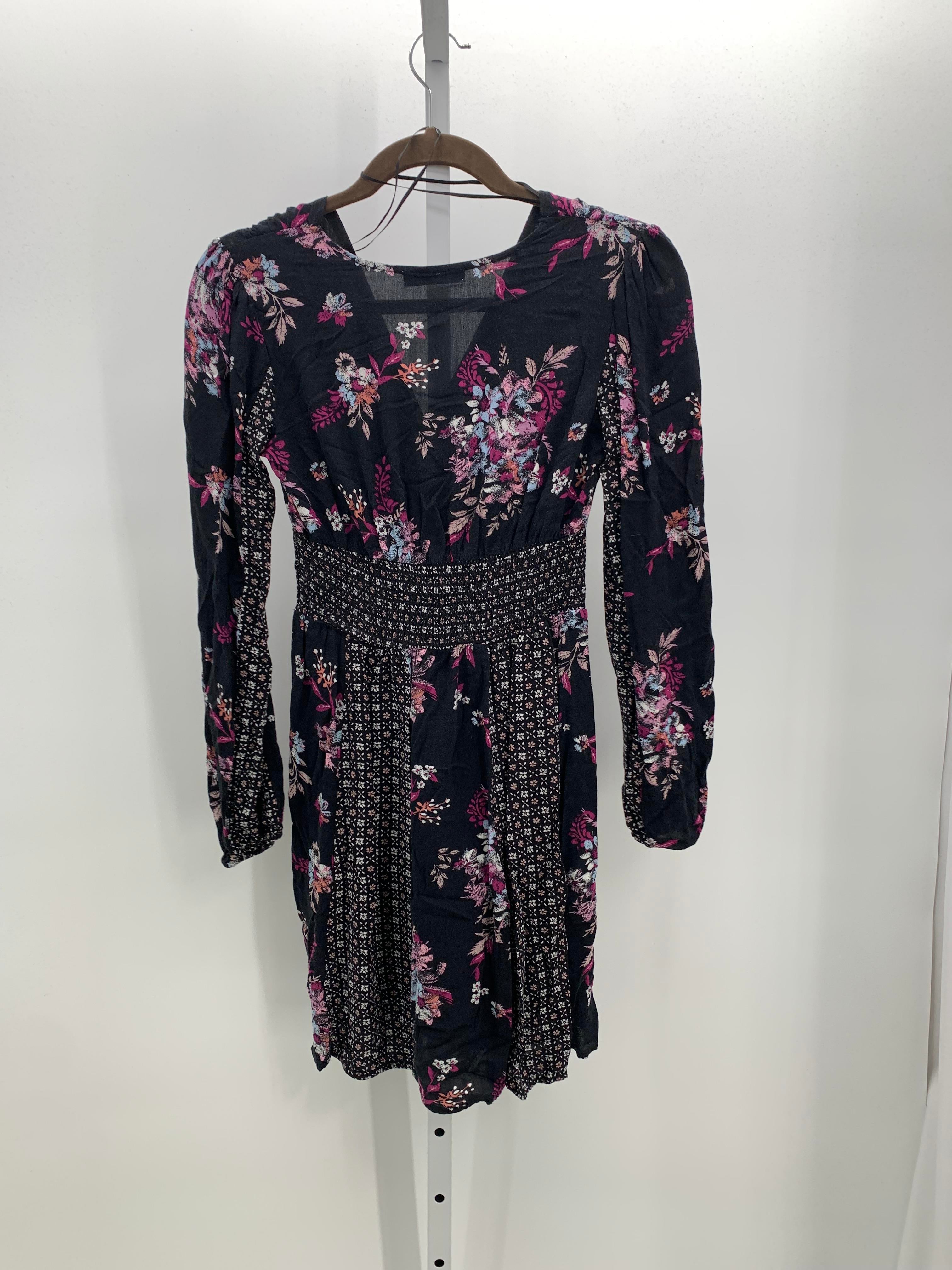 SO Size X Small Misses Long Sleeve Dress