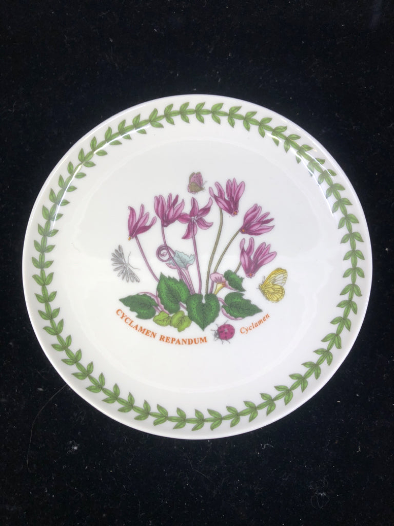 NIB MINI CAKE STAND CYCLAMEN REPANDUM PORTMEIRION.