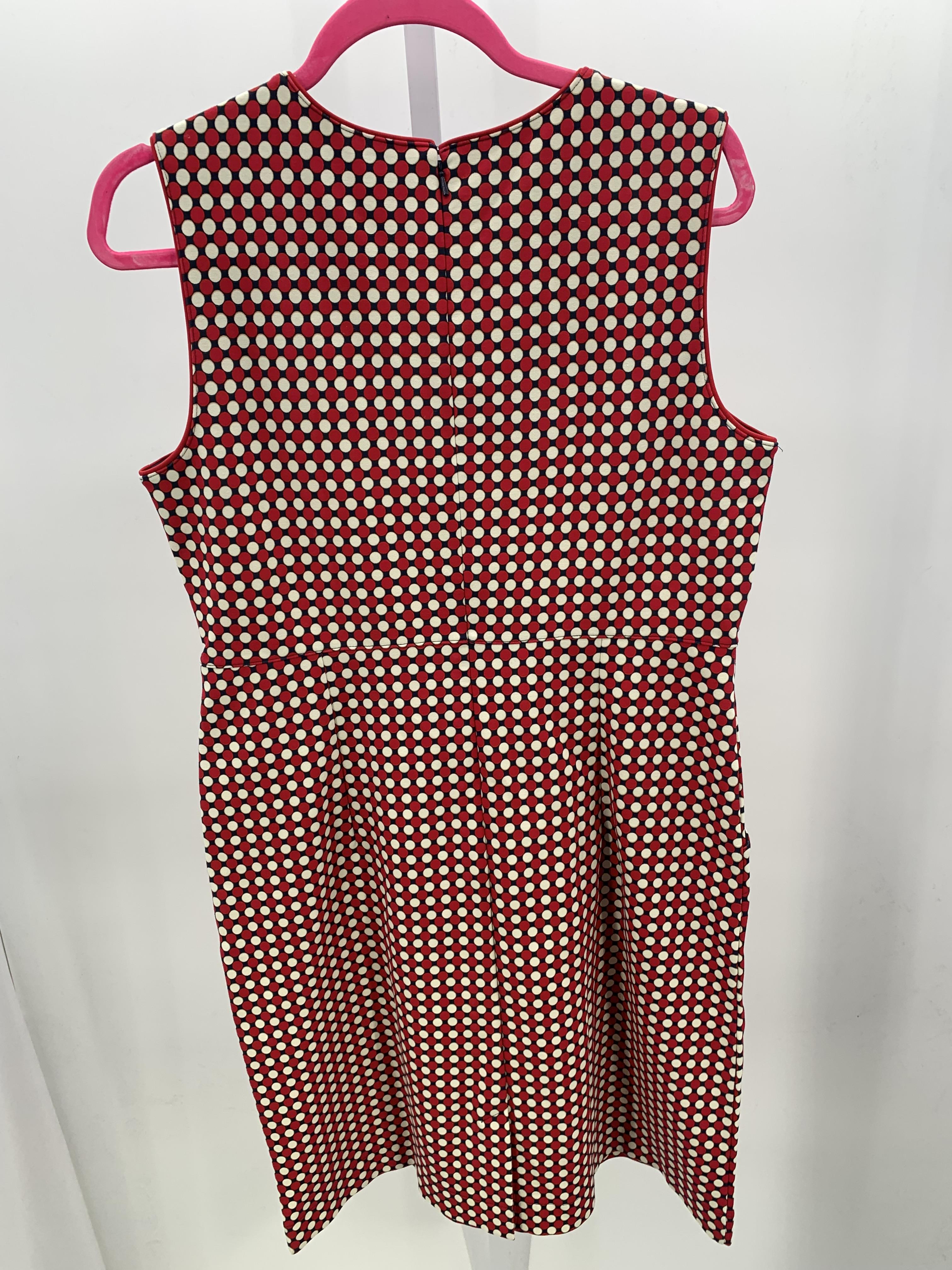 Lands End Size 12 Misses Sleeveless Dress