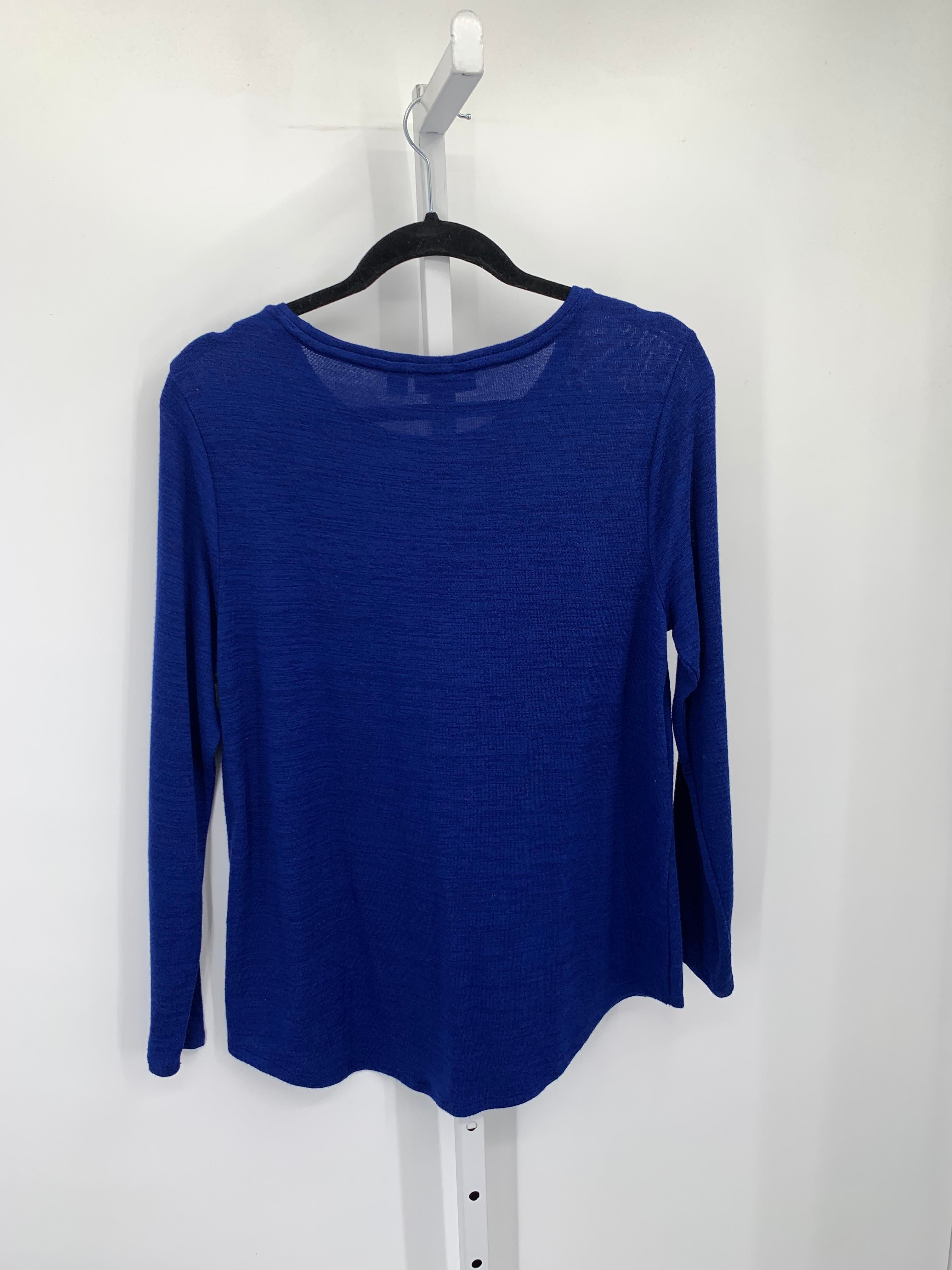 Apt. 9 Size Large Petite Petite Long Sleeve Shirt