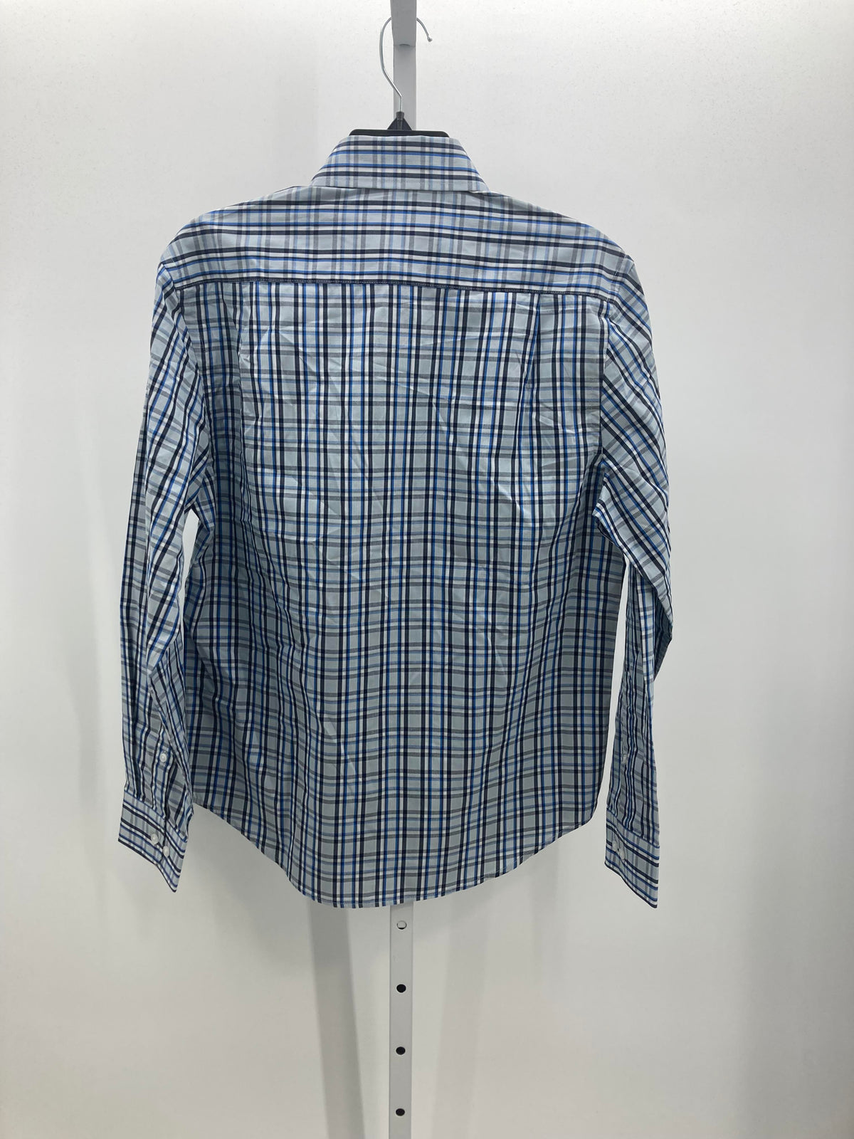 NEW PLAID BTN DOWN