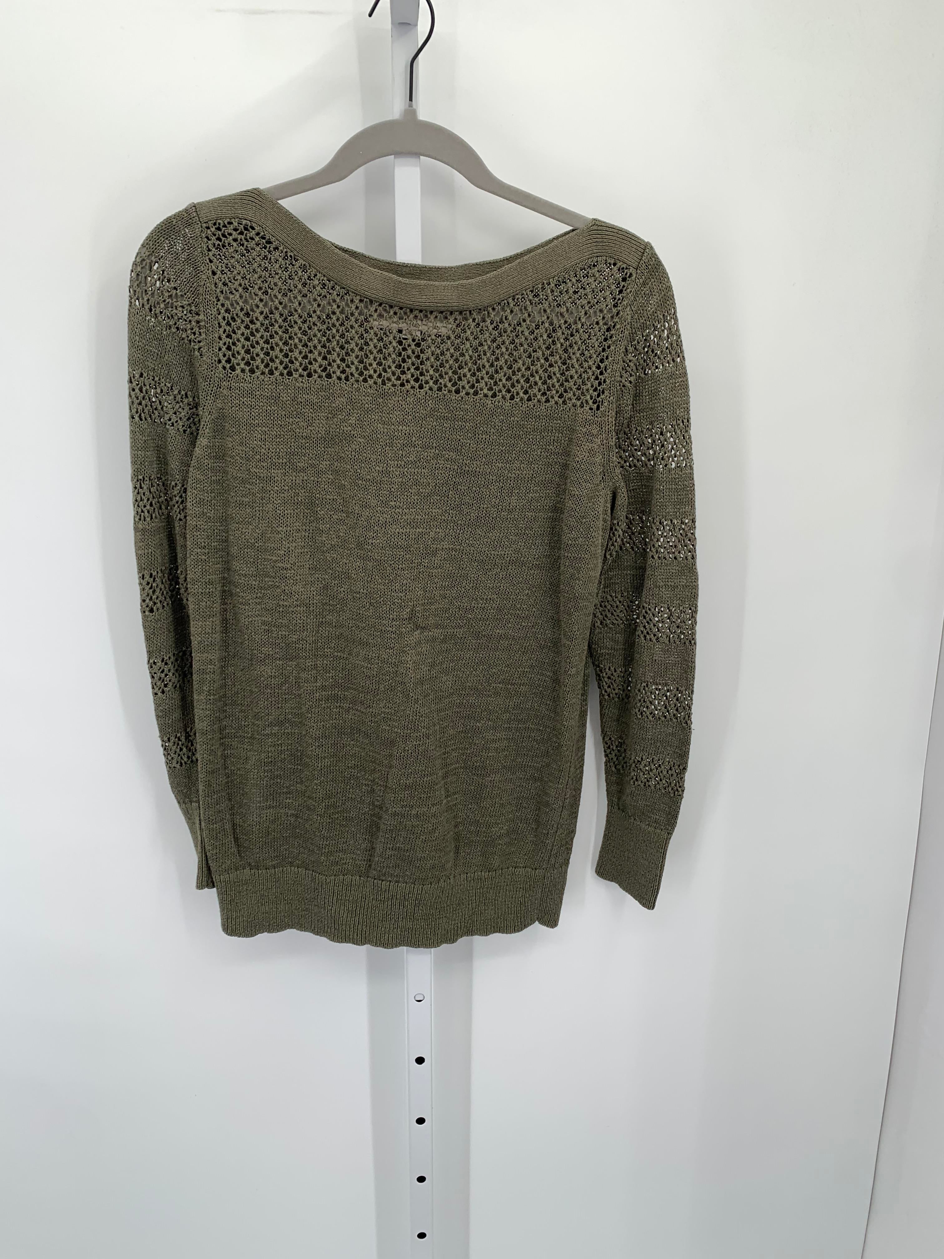 Loft Size Large Misses Long Slv Sweater