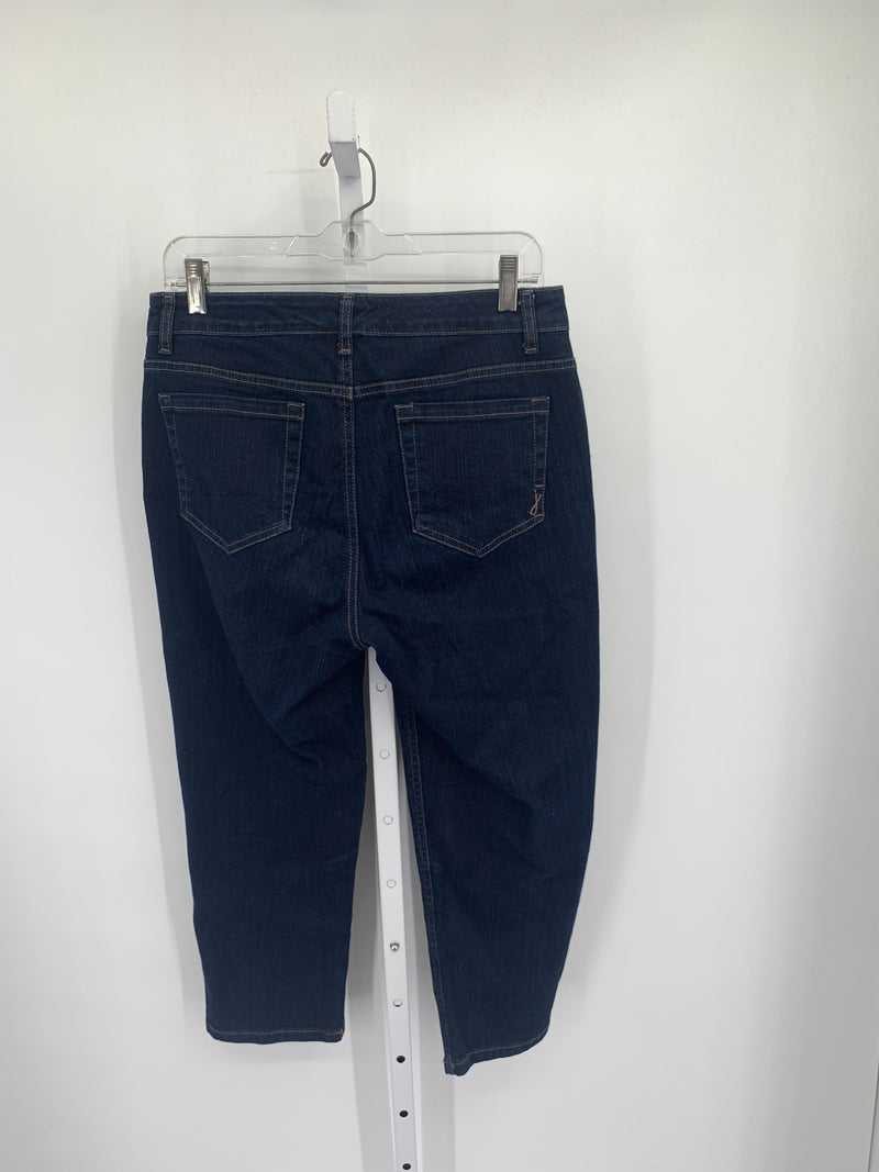 Jones New York Size Extra Large Misses Cropped Jeans