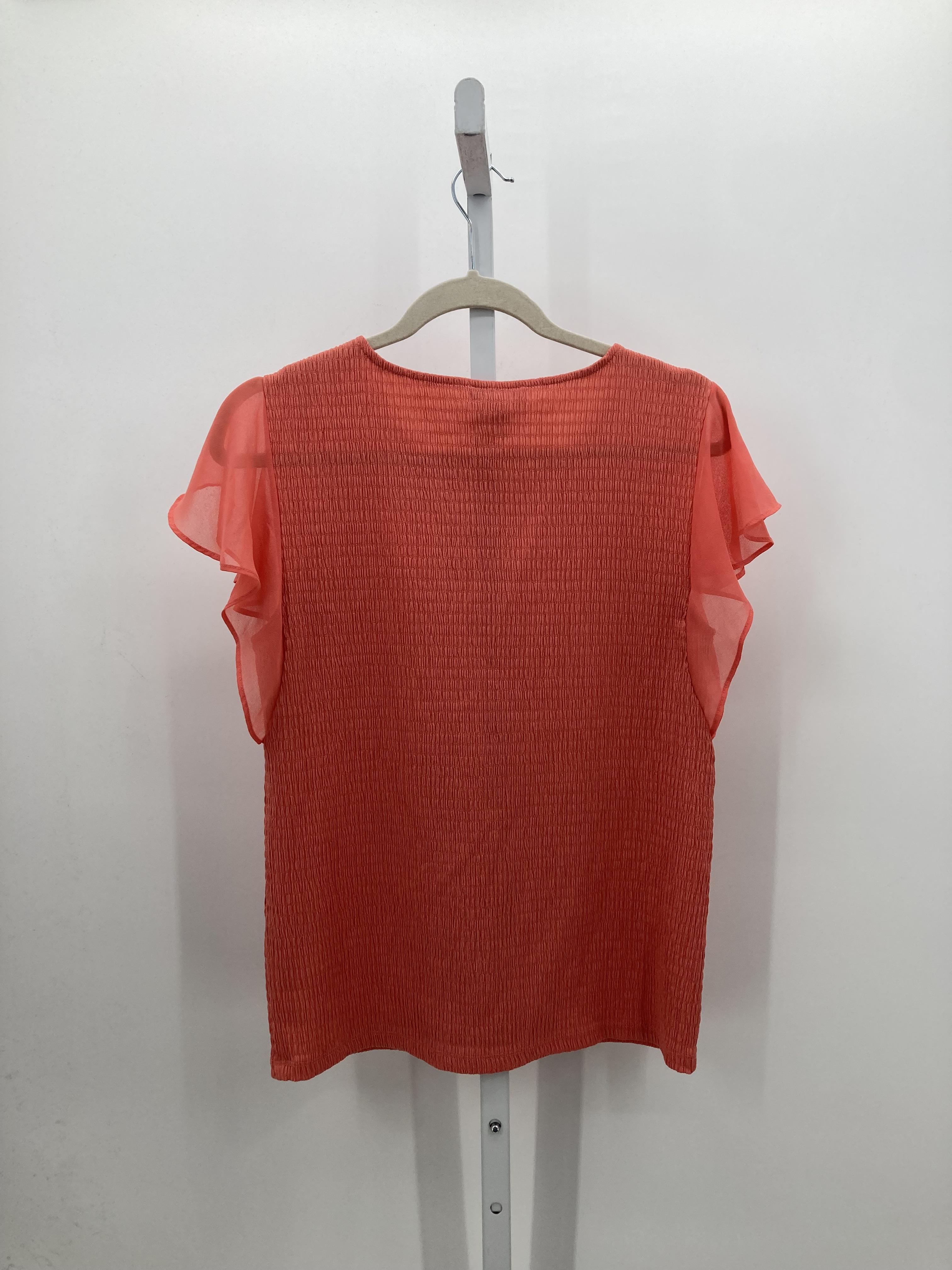 Calvin Klein Size Medium Misses Short Sleeve Shirt