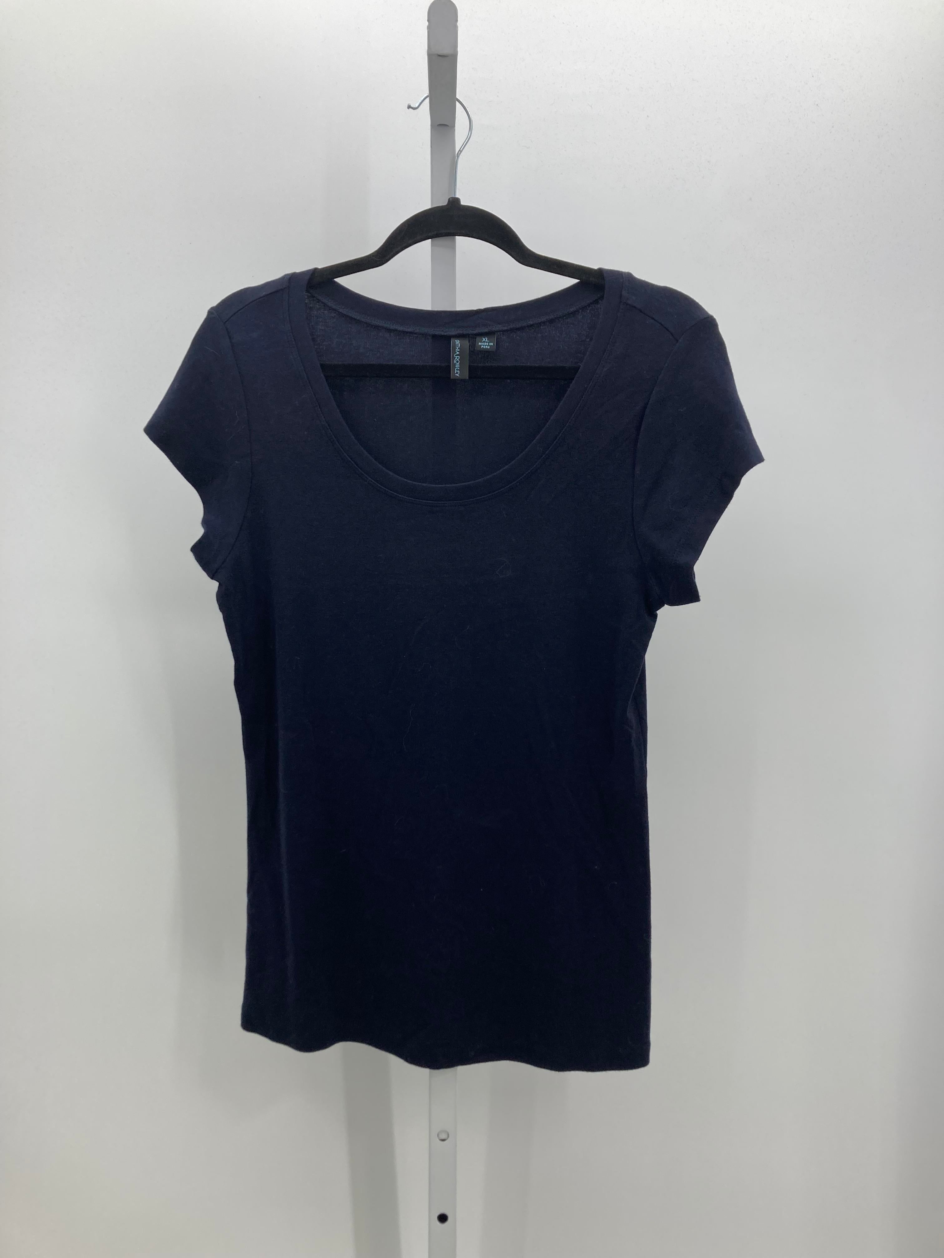 Cynthia Rowley Size Extra Large Misses Short Sleeve Shirt