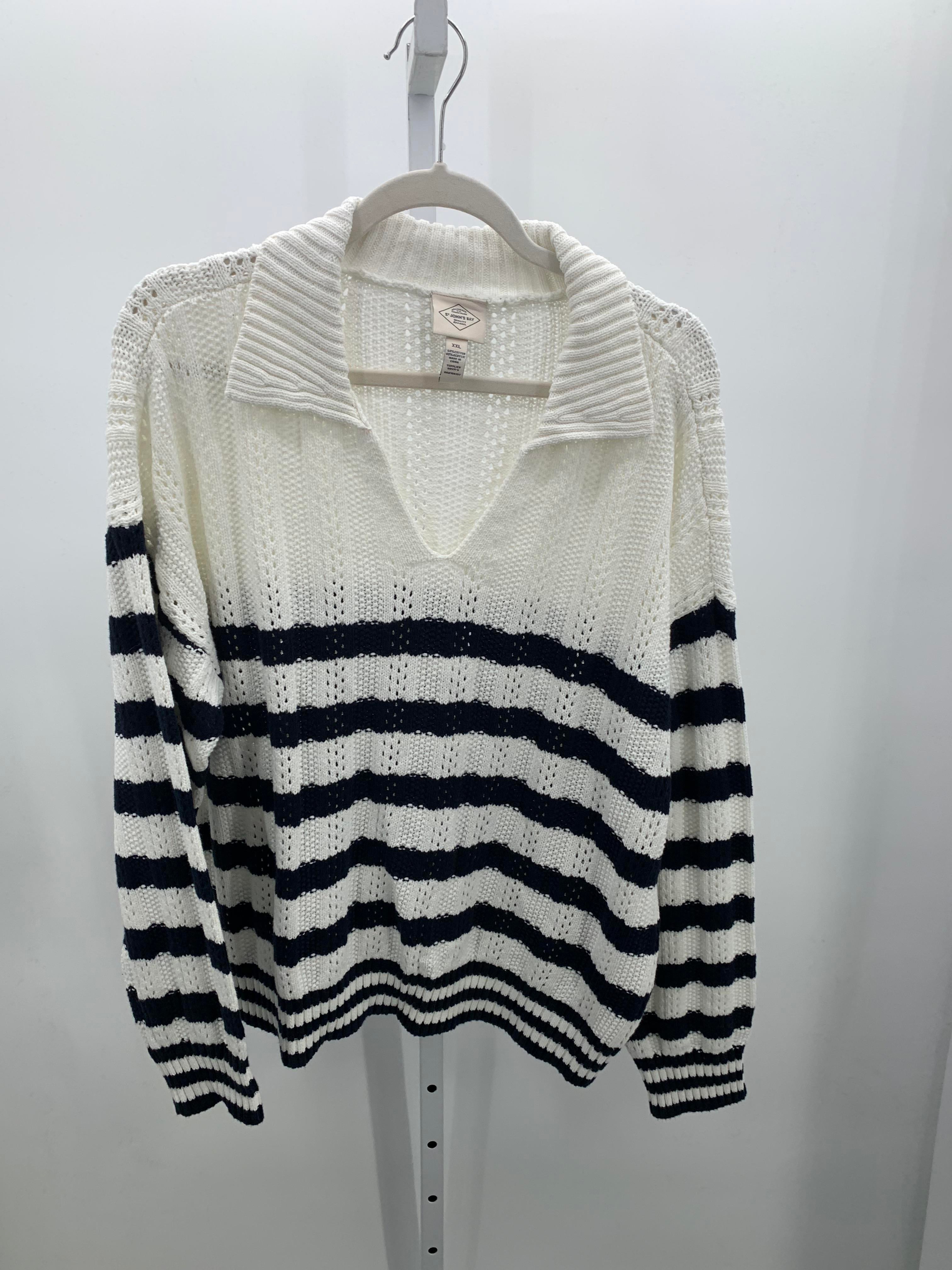St. Johns Bay Size XXL Misses Long Slv Sweater