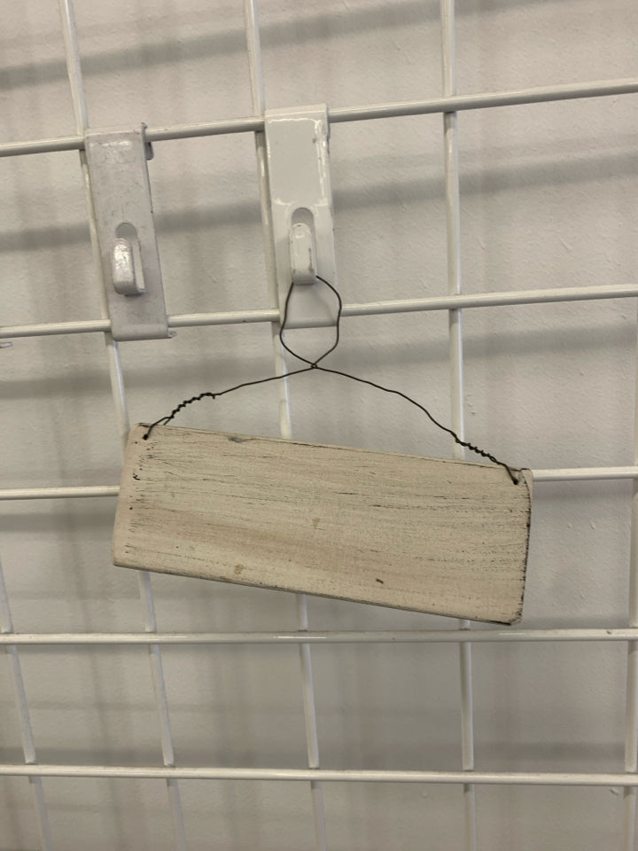 "GONE GOLFING" HANGING WOOD BLOCK.