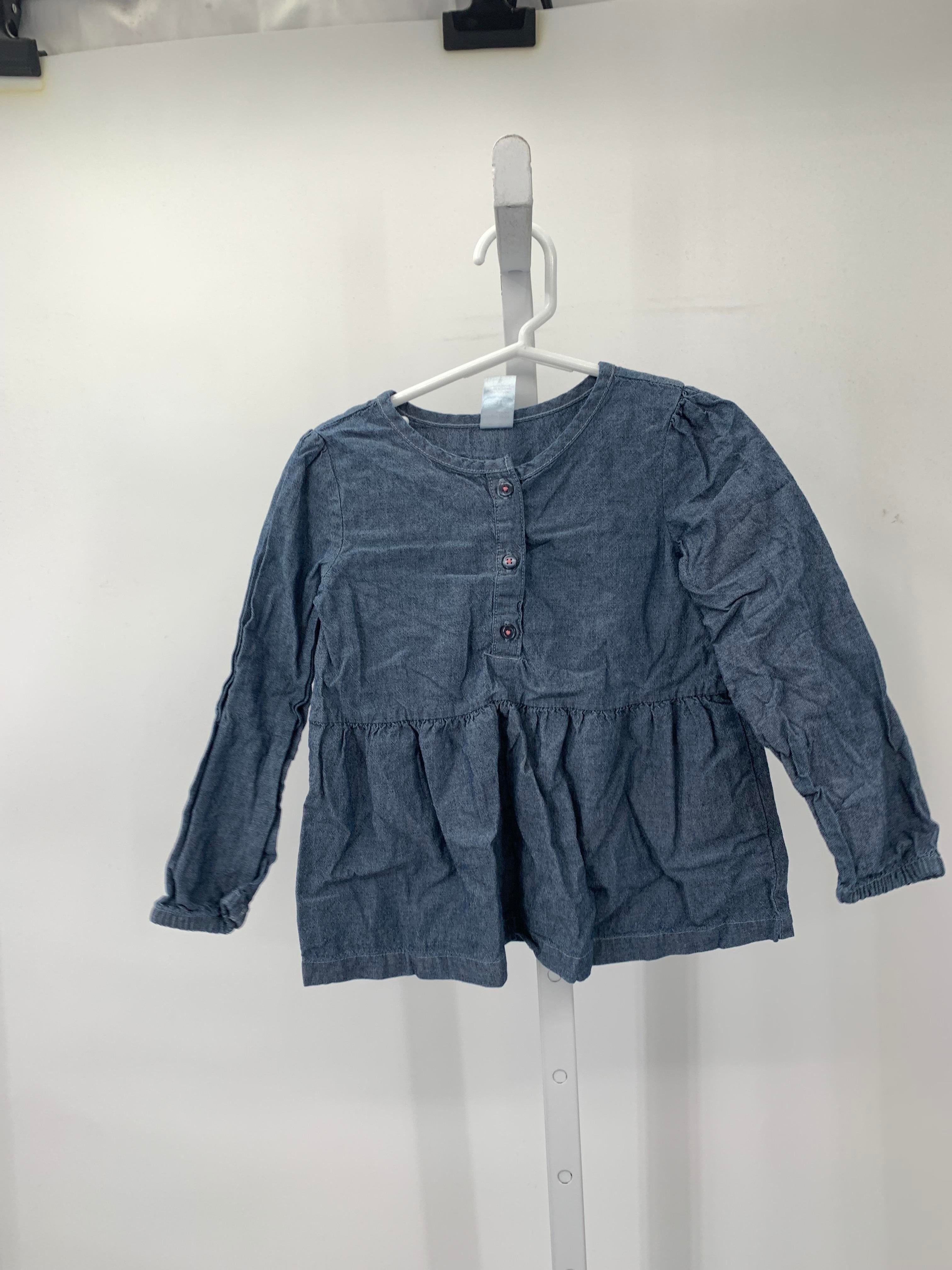 Simple Joys Size 3T Girls Long Sleeve Shirt