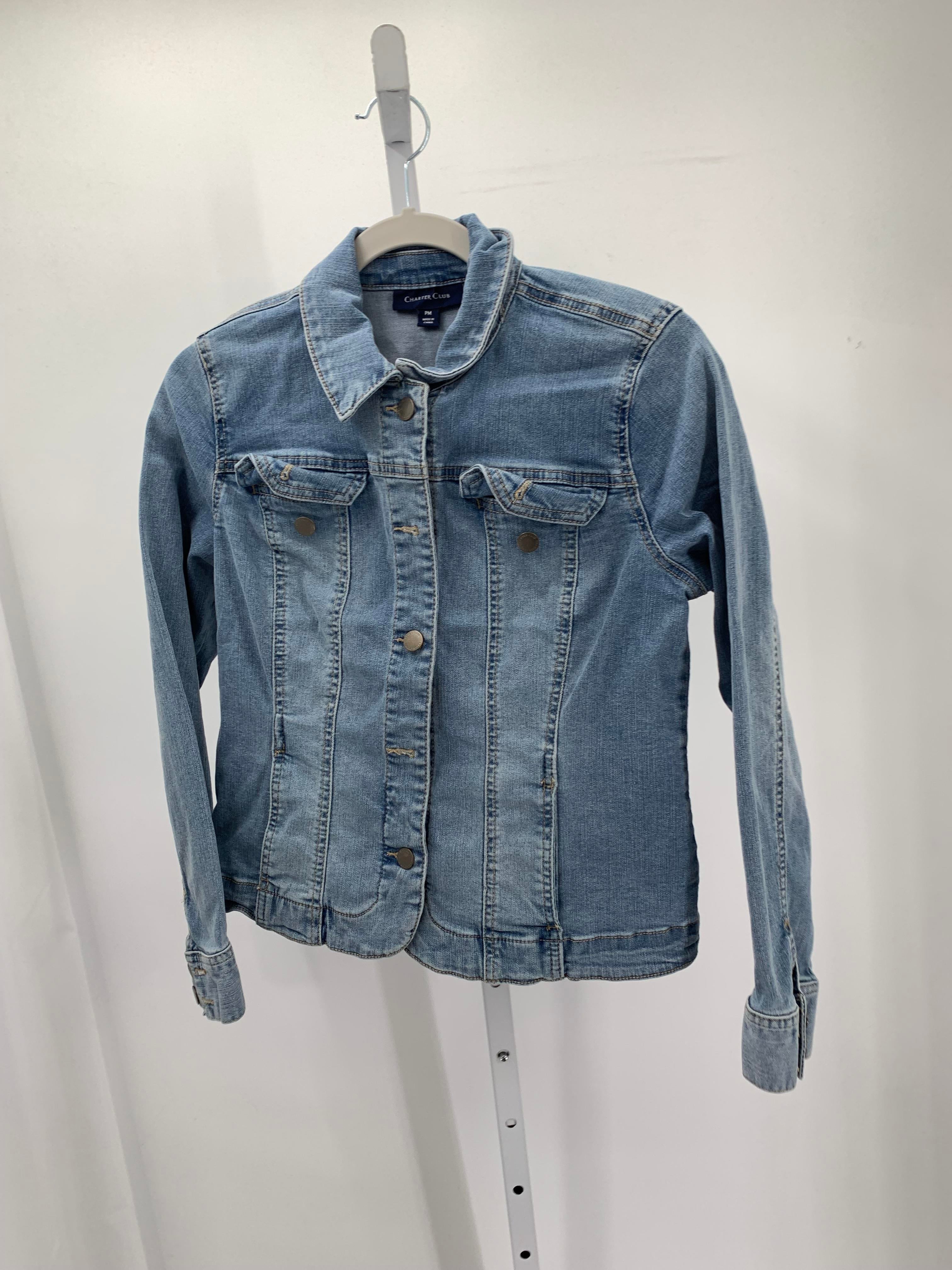Charter Club Size Medium Petite Petite Lightweight Jacket