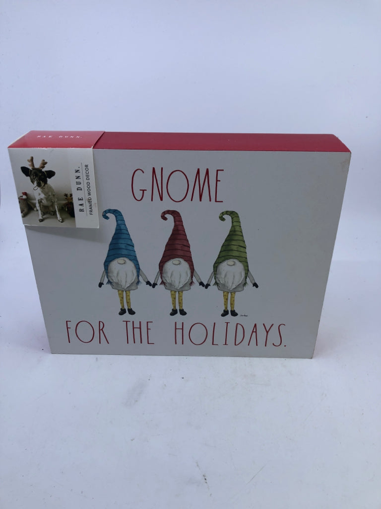 GNOME FOR THE HOLIDAYS- RAE DUNN.