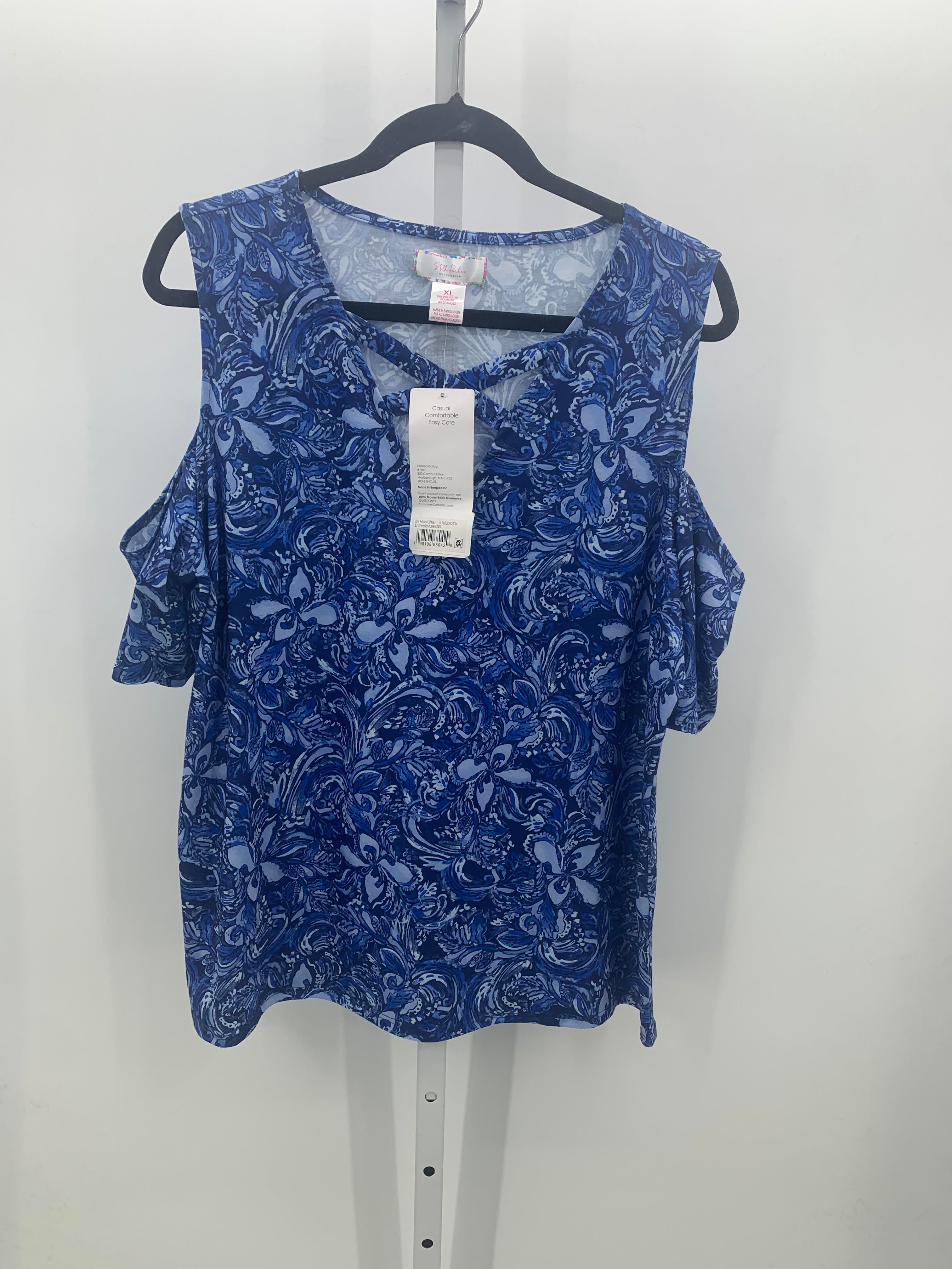 Size Extra Large Misses Short Sleeve Shirt