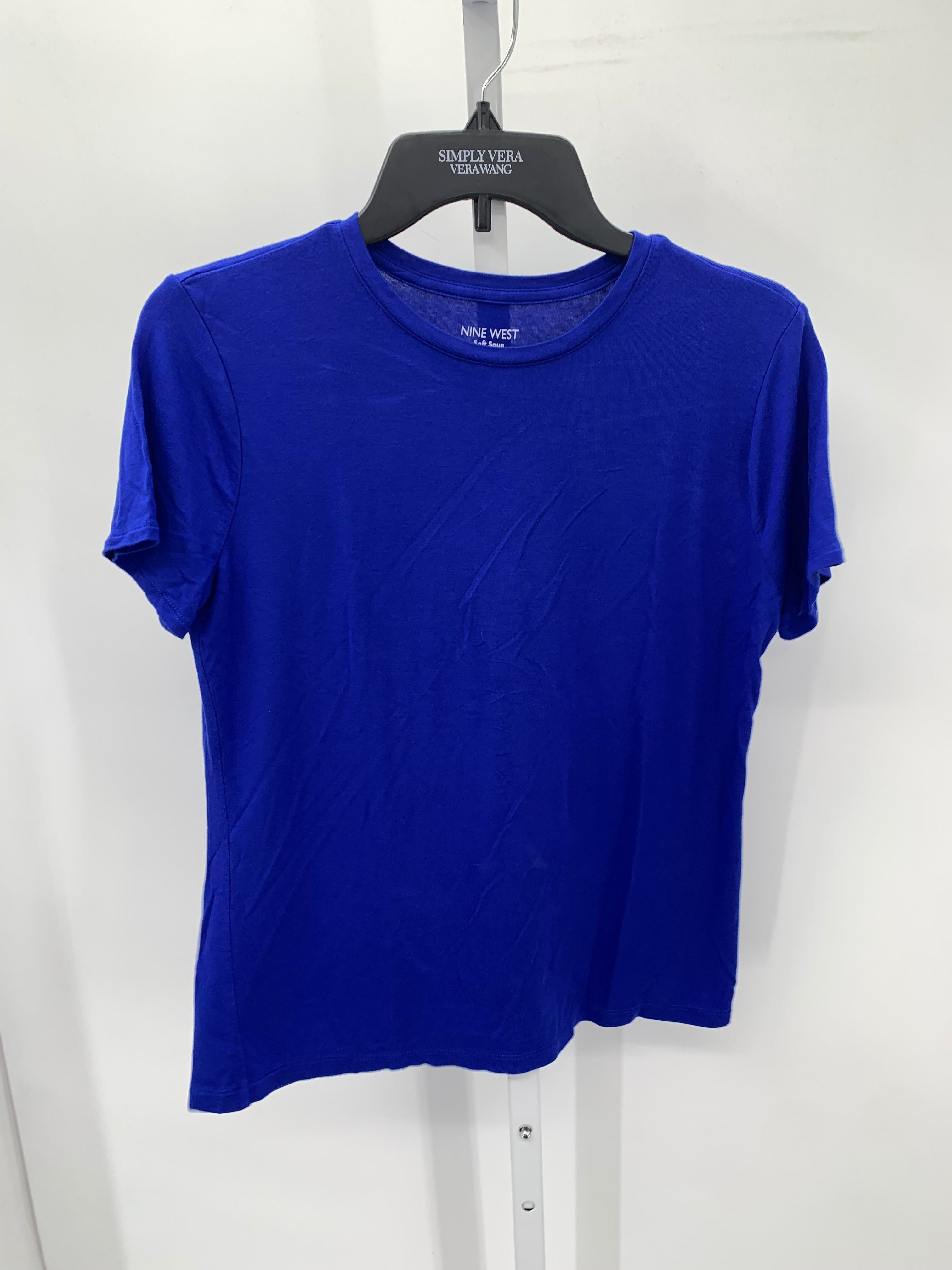 Nine West Size Medium Misses Short Sleeve Shirt