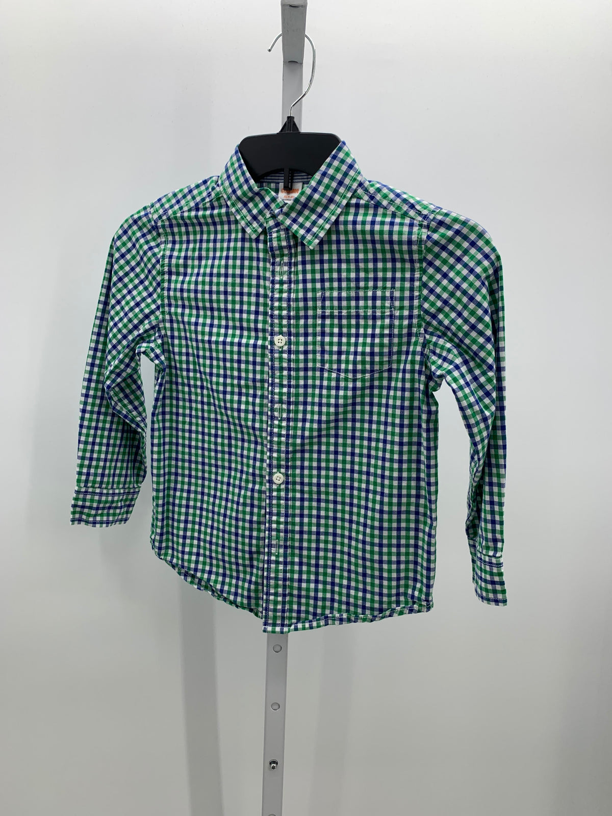 BLUE WHITE PLAID