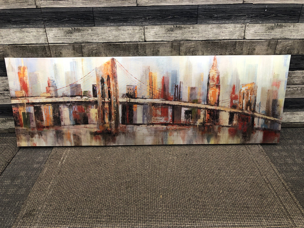 GOLDEN BRIDGE PAINTING CANVAS.