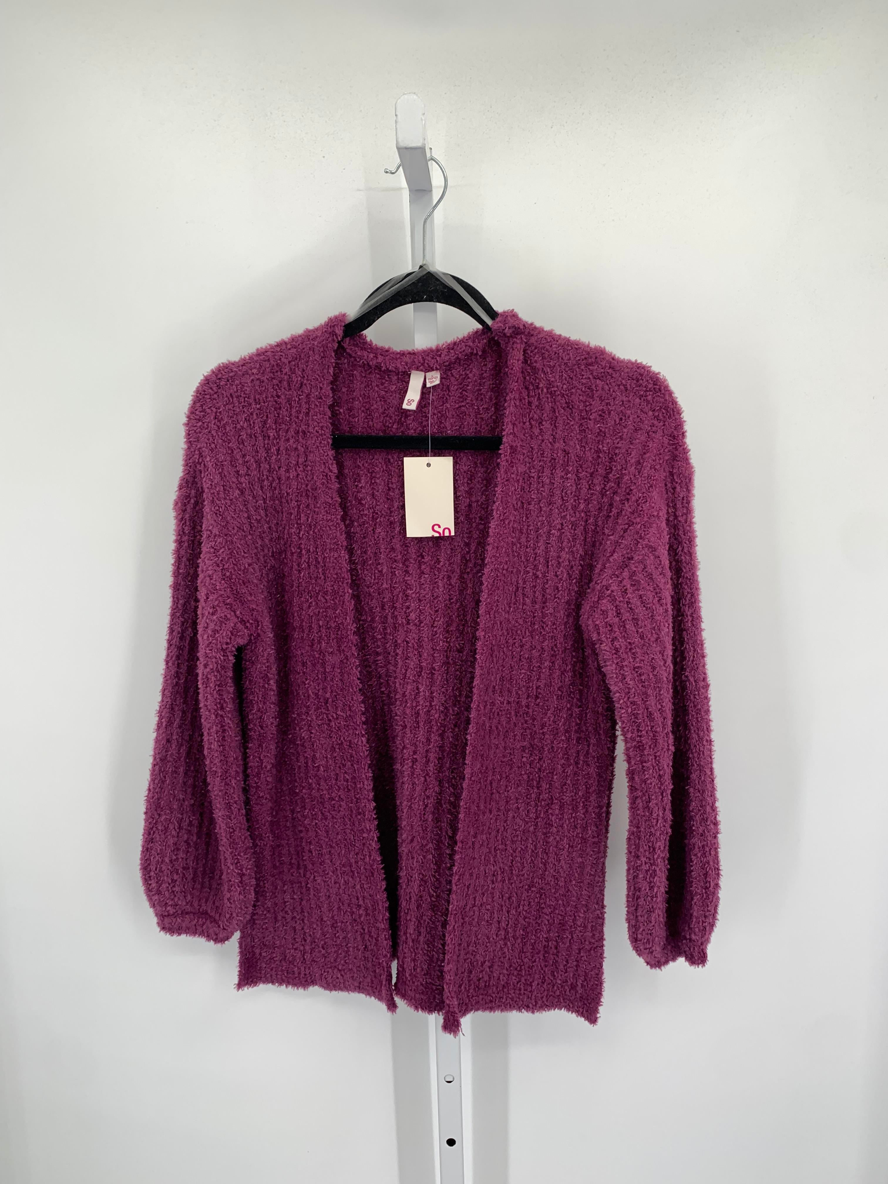 SO Size 10-12 Girls Long Sleeve Sweater