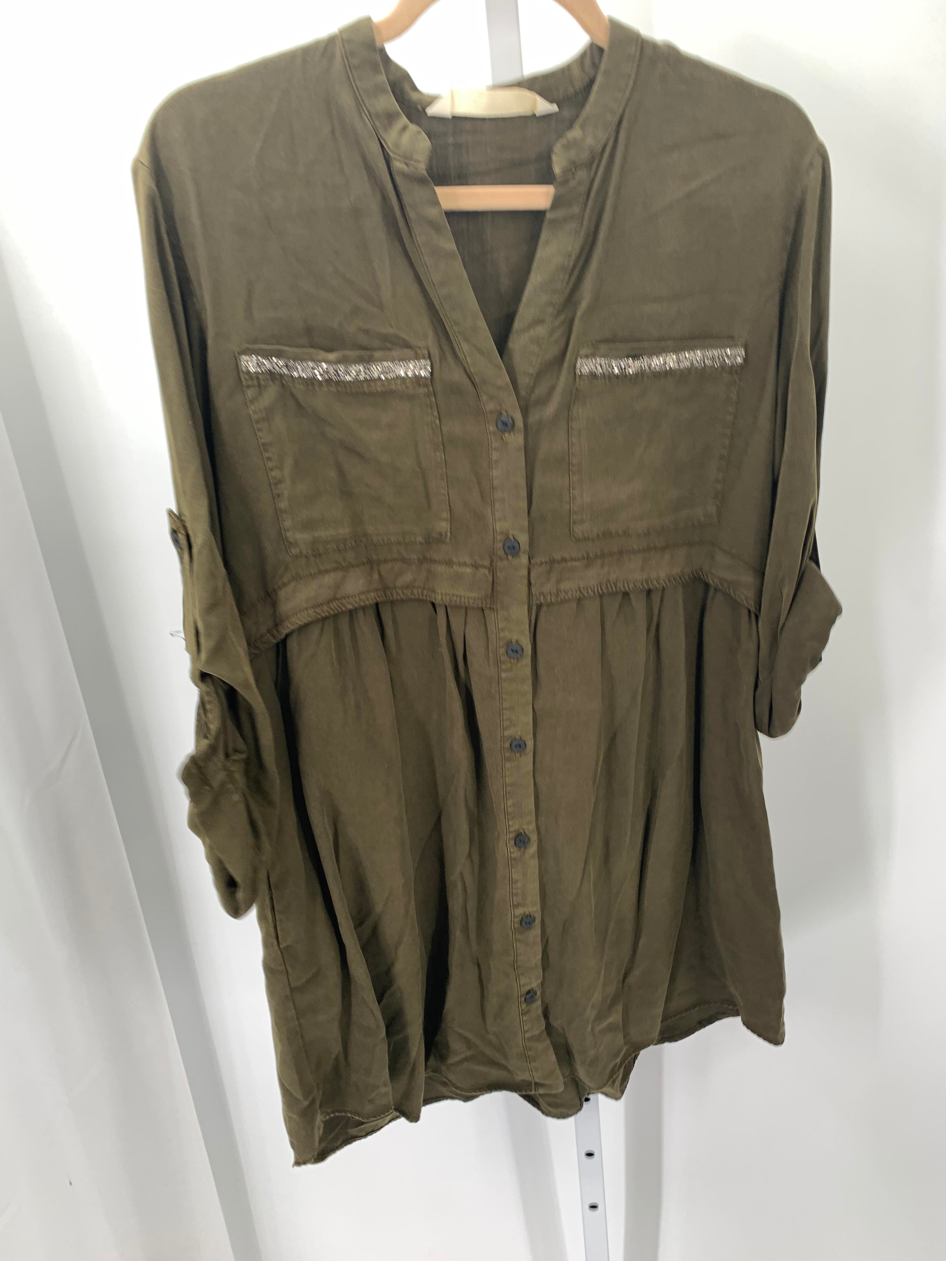 Zara Size Small Misses 3/4 Sleeve Dress