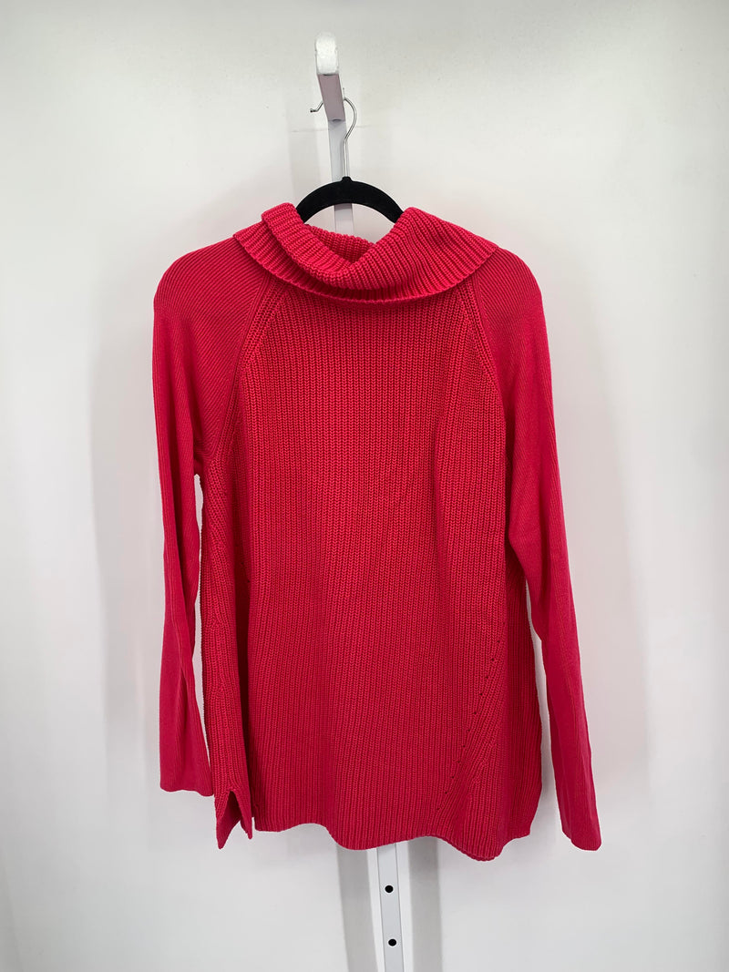 Lands End Size Extra Large Misses Long Slv Sweater