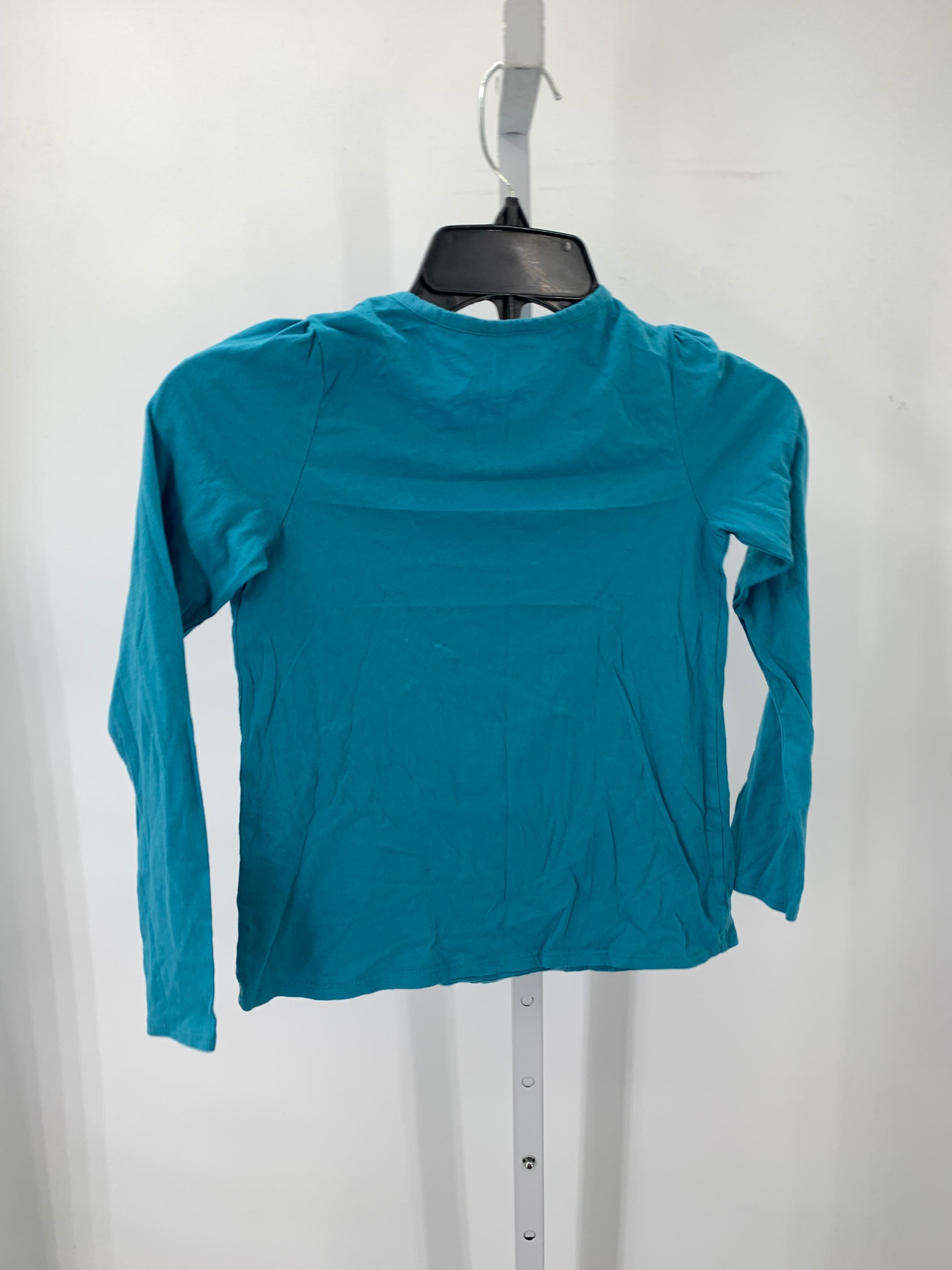 Lands End Size 7-8 Girls Long Sleeve Shirt