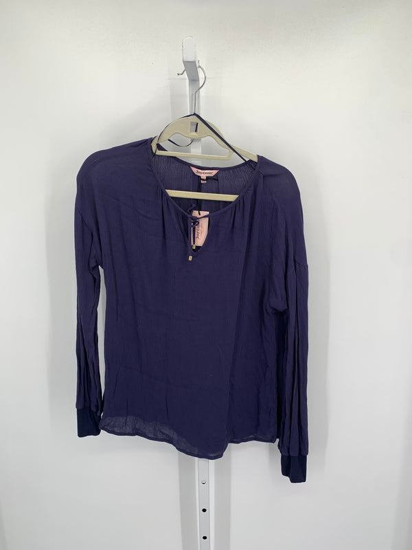 Juicy Couture Size X Small Misses Long Sleeve Shirt