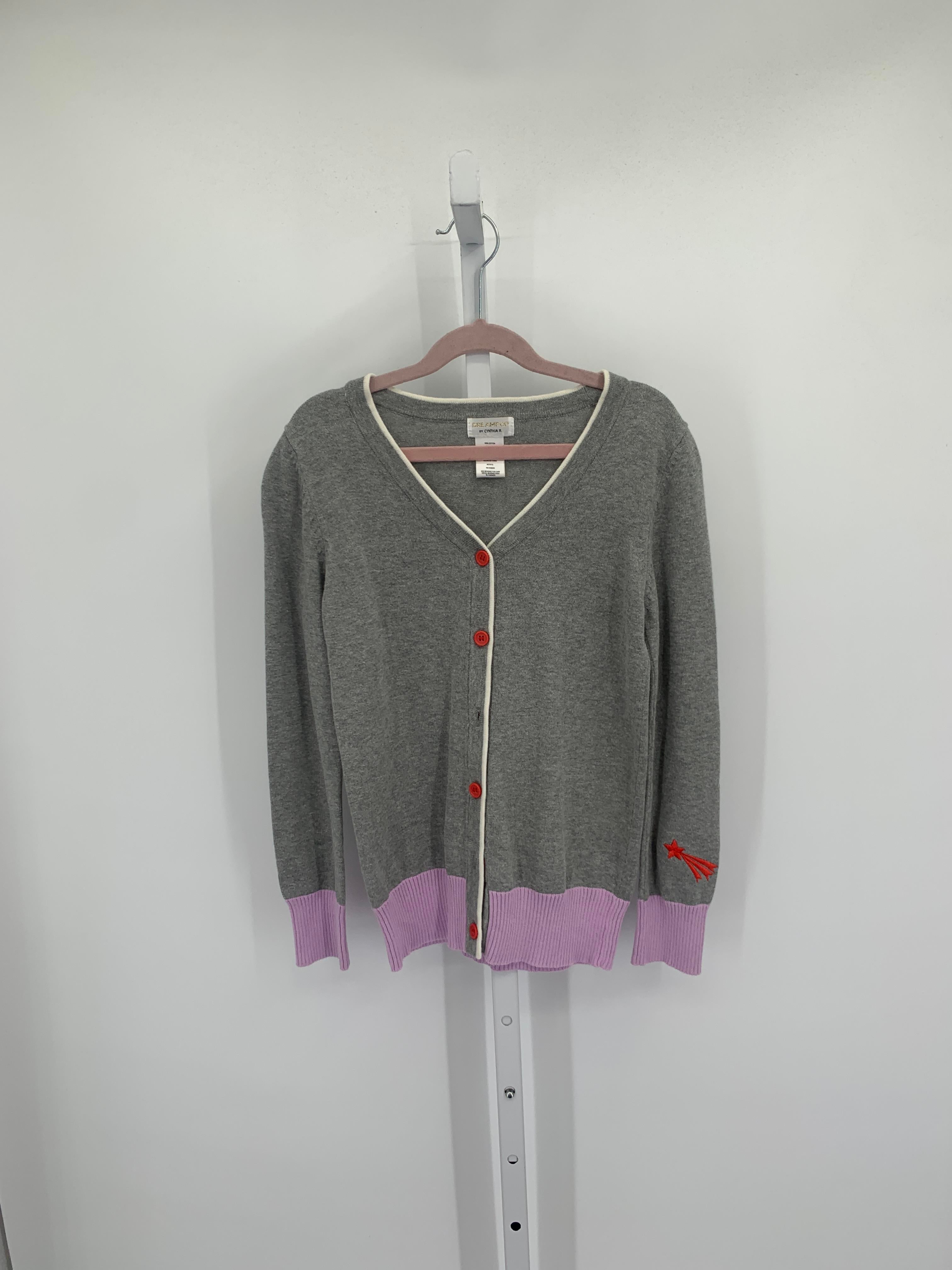 DreamPop Size 10-12 Girls Long Sleeve Sweater