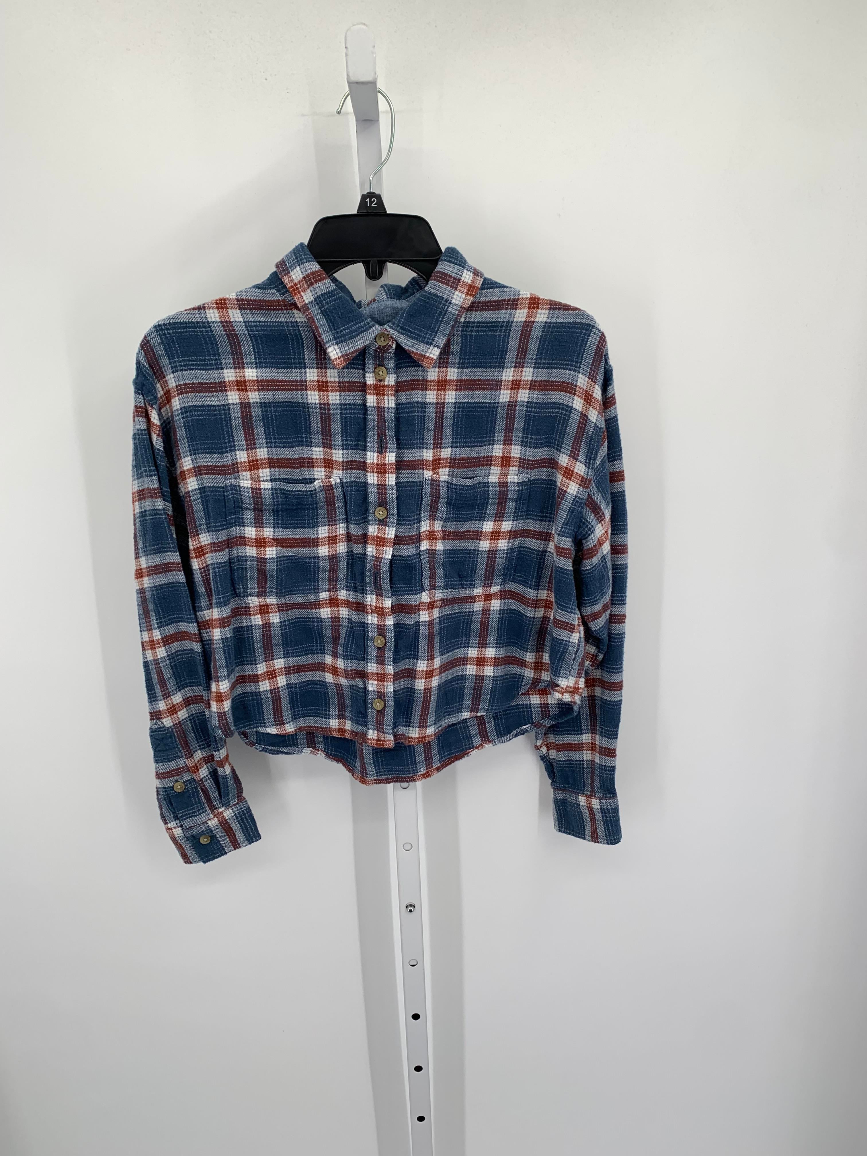 American Eagle Size X Small Juniors Long Sleeve Shirt