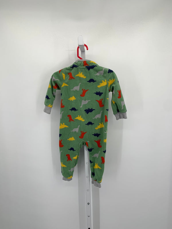 DINOSAURS FLEECE ROMPER