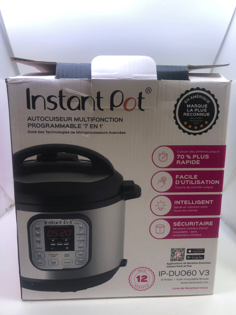 NIB INSTA POT 6 QT